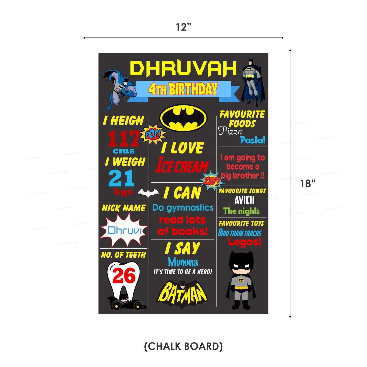 Batman Theme Classic Combo Kit