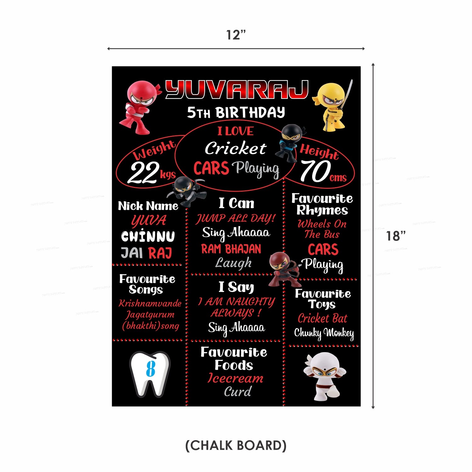 Ninja Theme Classic Combo Kit