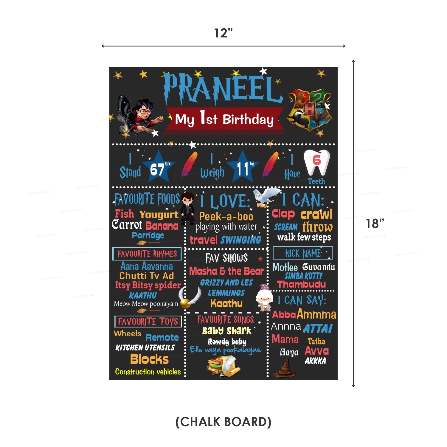 Harry Potter Theme Premium Kit