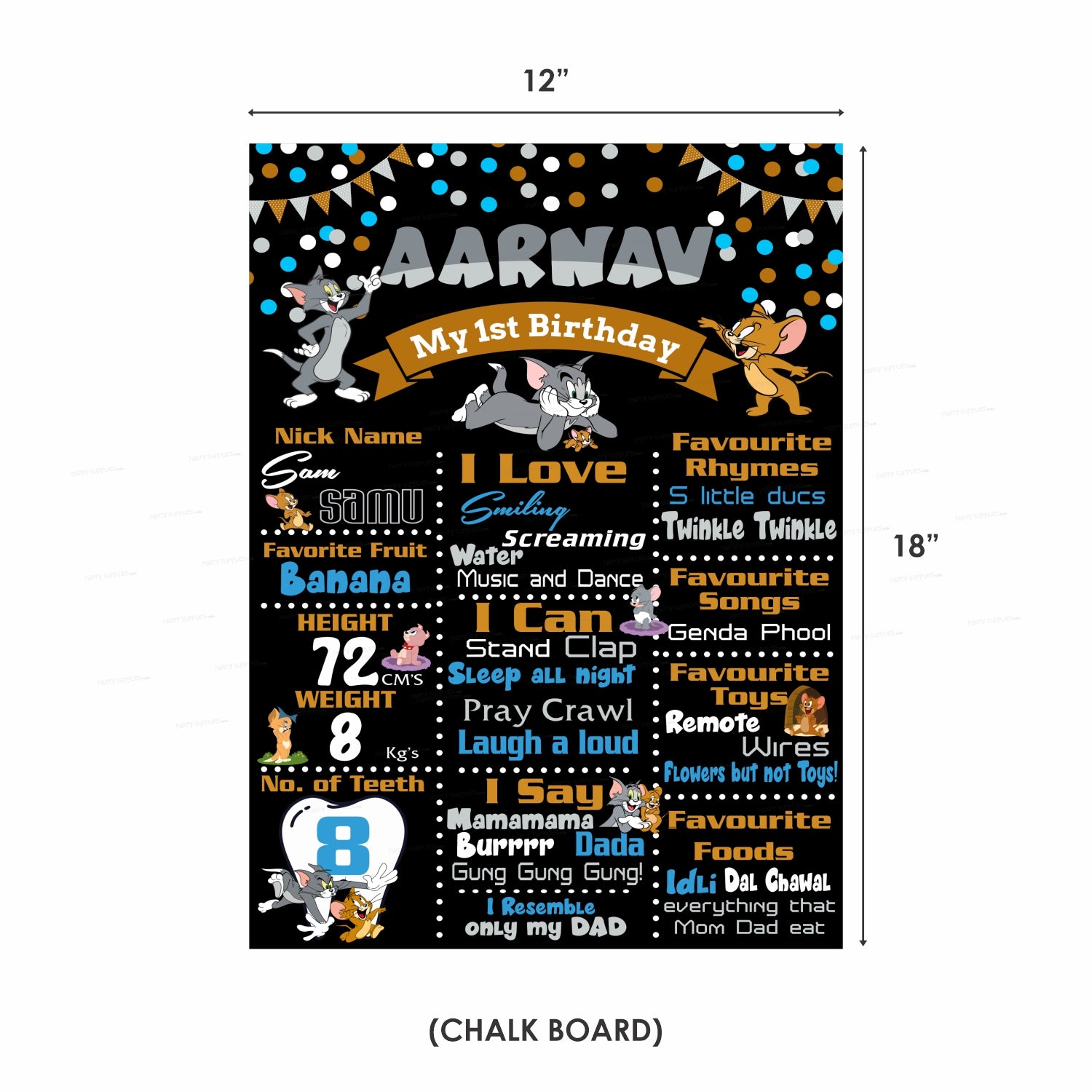 Tom & Jerry Theme Premium Kit