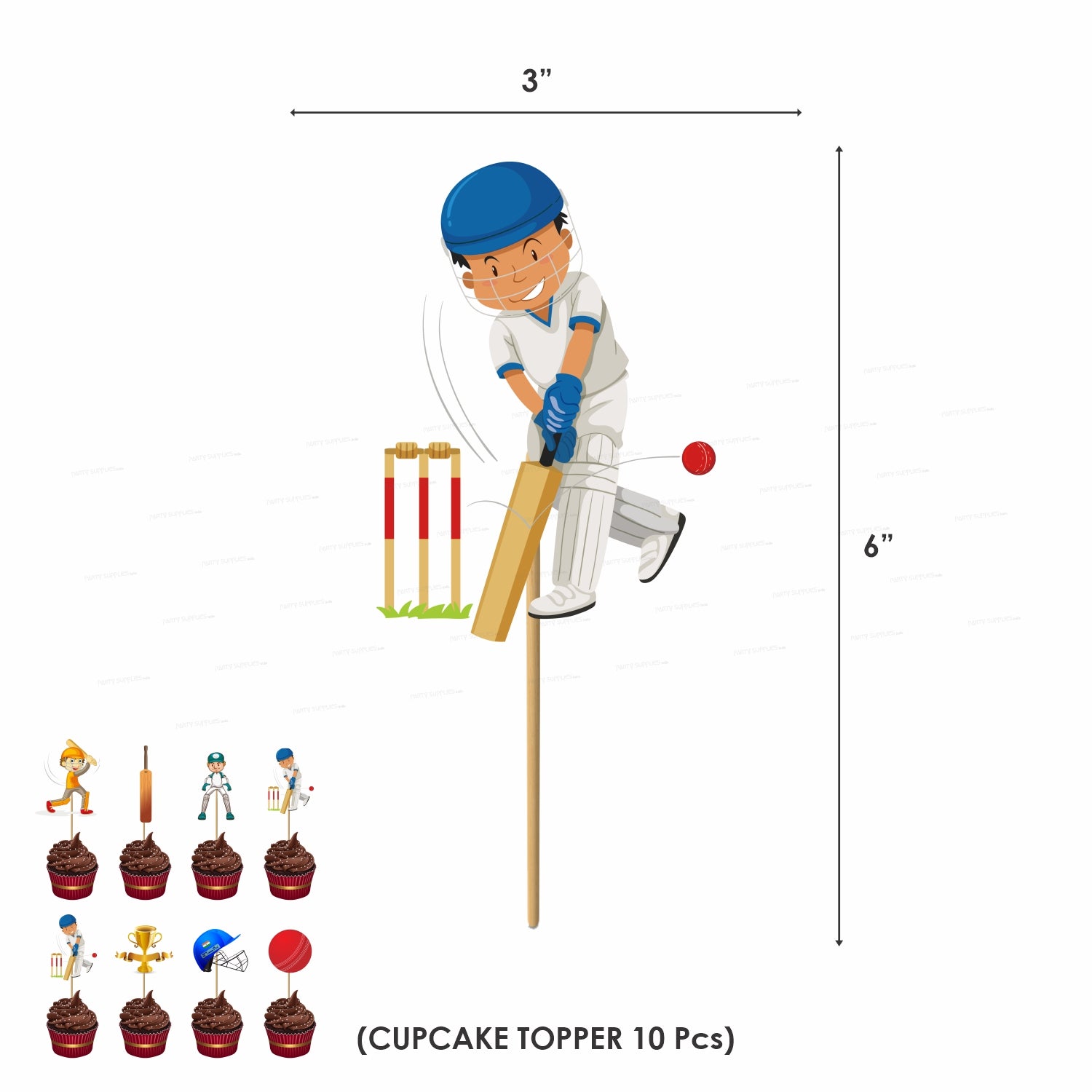 Cricket Theme Premium Kit