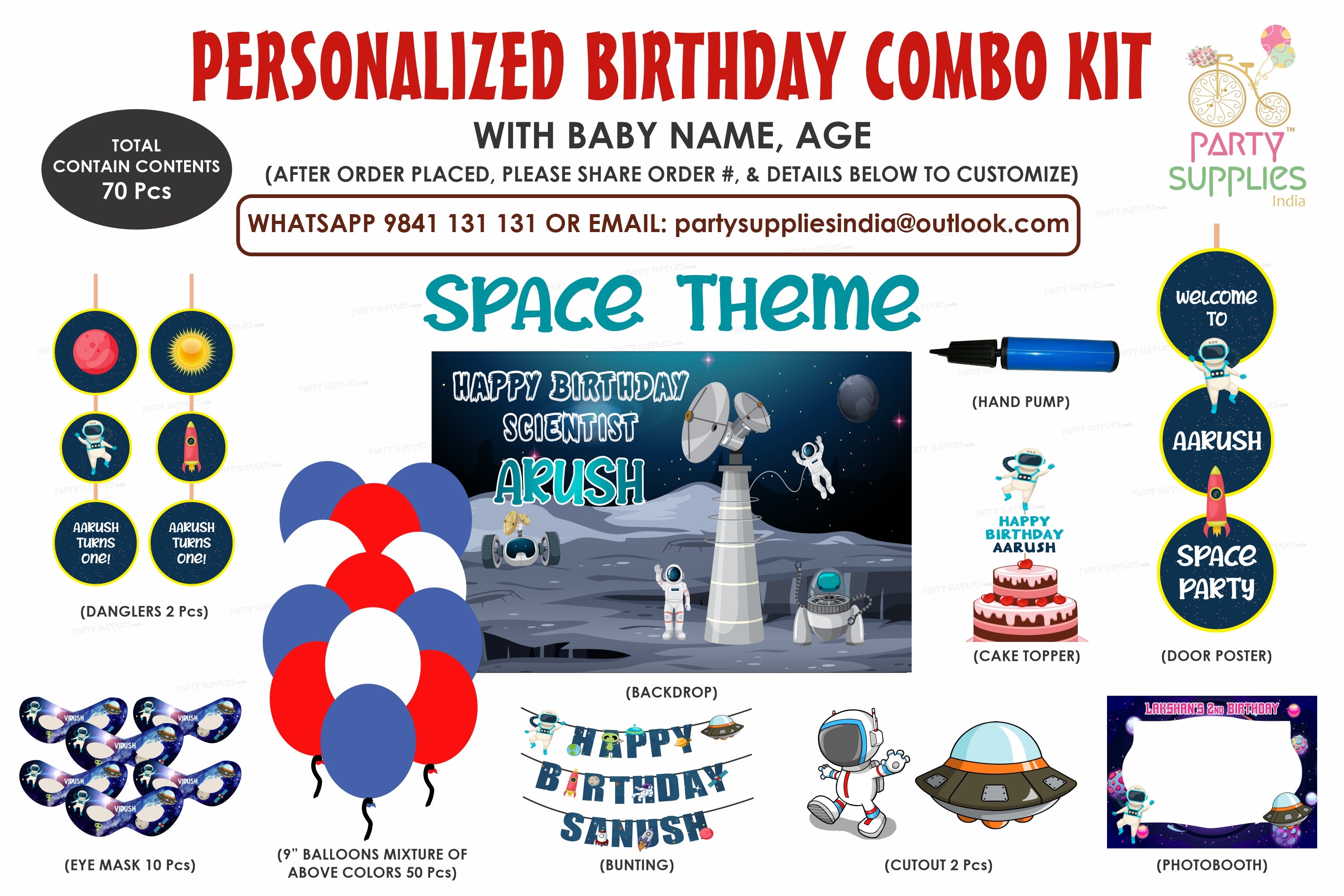 Space Theme Exclusive Kit