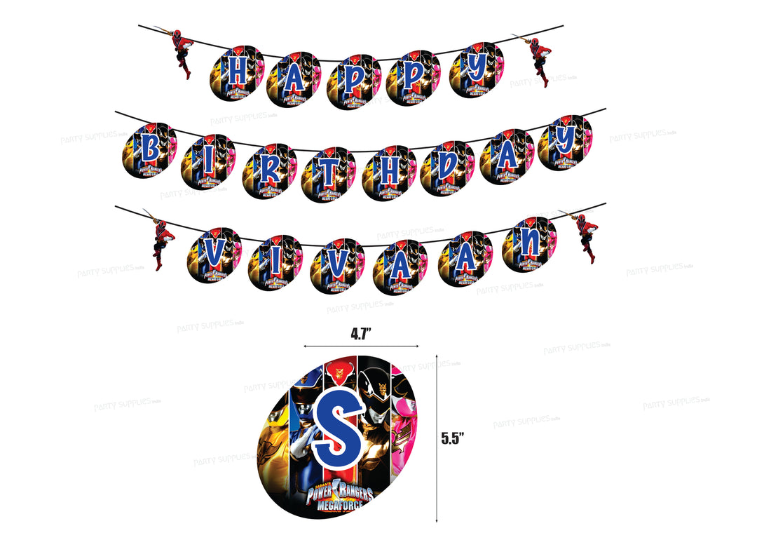 Power Rangers Theme Hanging