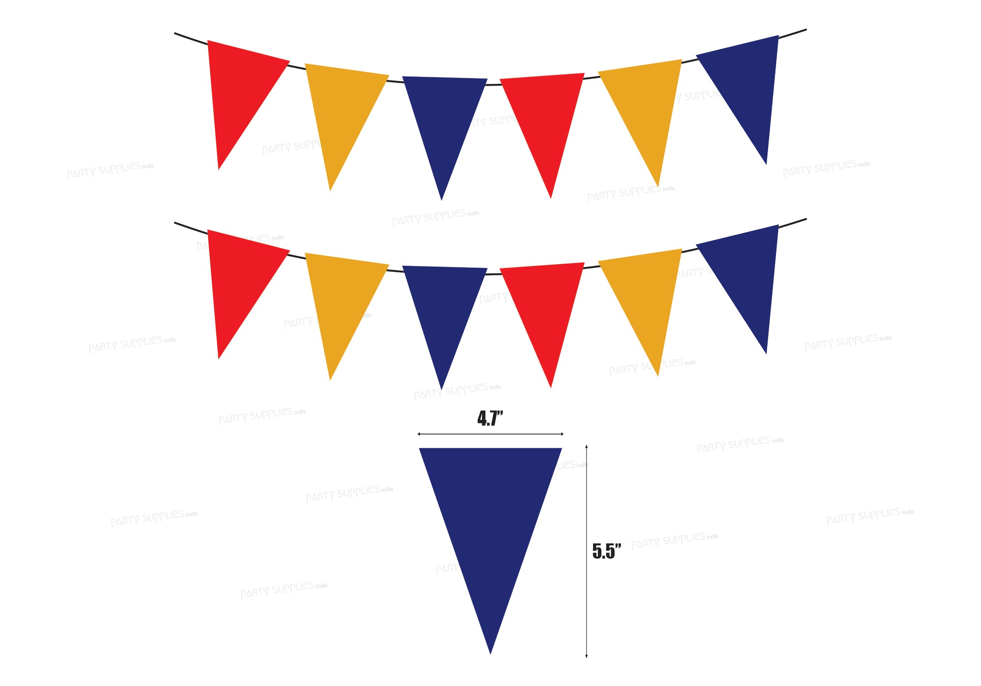 Power Rangers Theme Flag Bunting