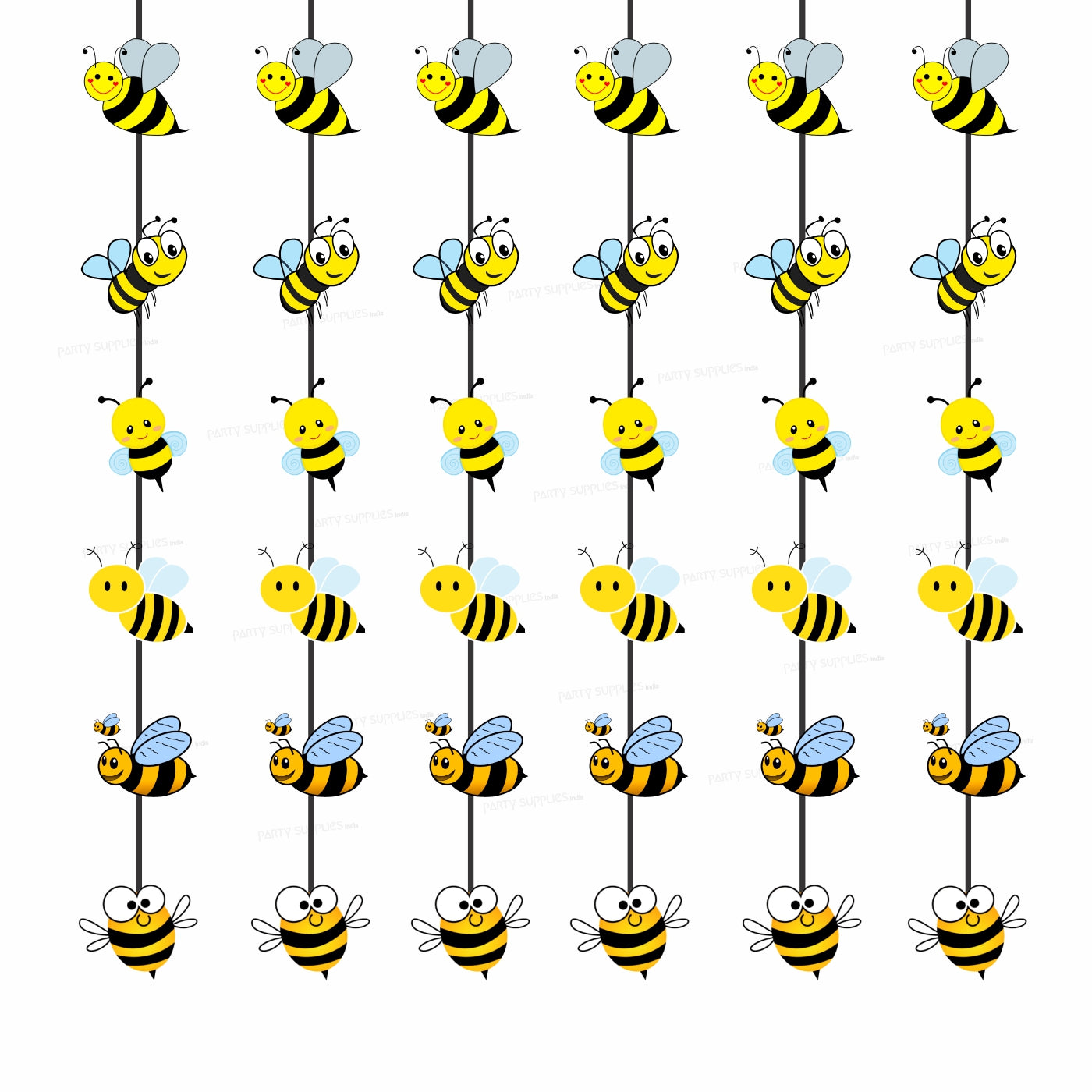 Bumble Bee Theme Dangler