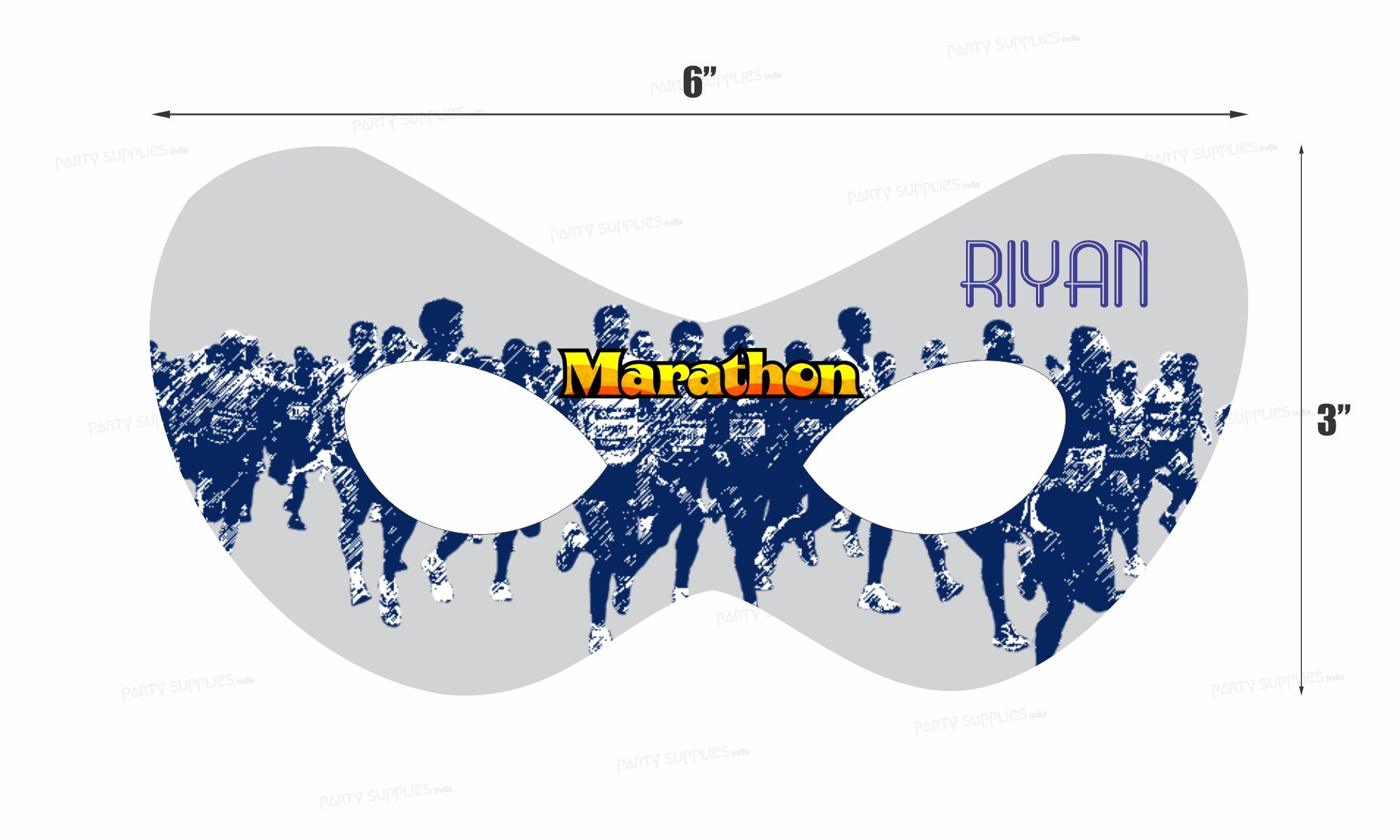 Marathon Theme Classic Eye Mask