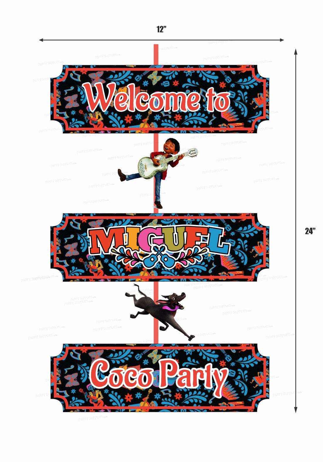 Coco Theme Door Poster