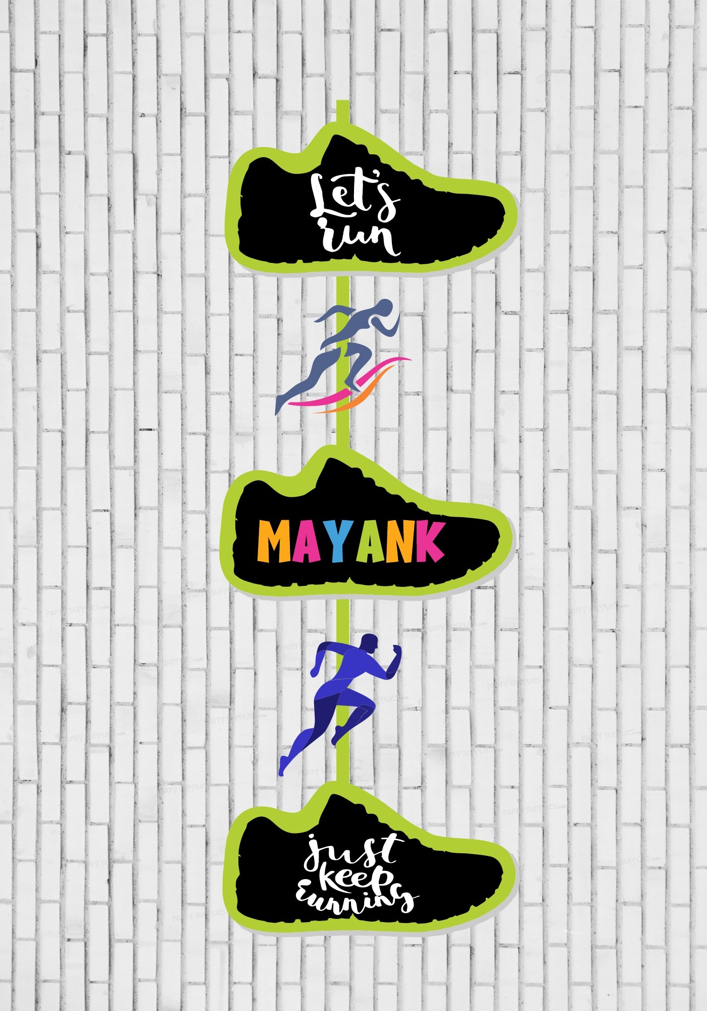 Marathon Theme Door Poster