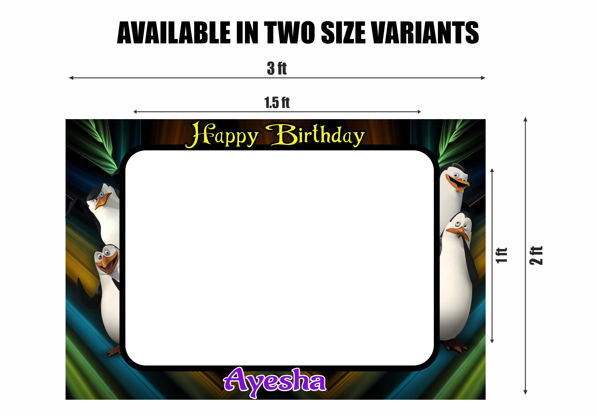 Penguin Theme Customized PhotoBooth