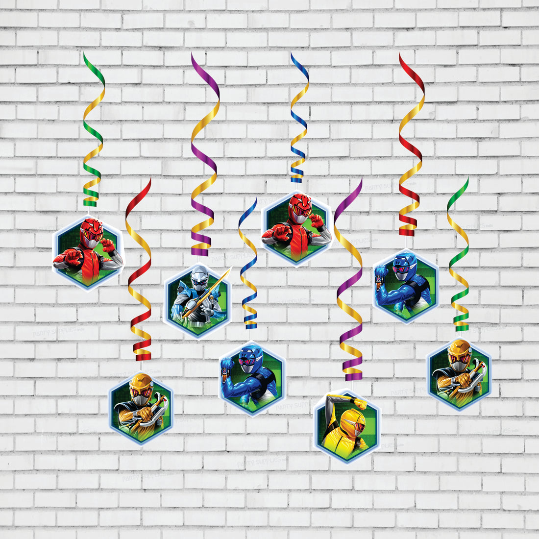 Power Rangers Theme Swirls