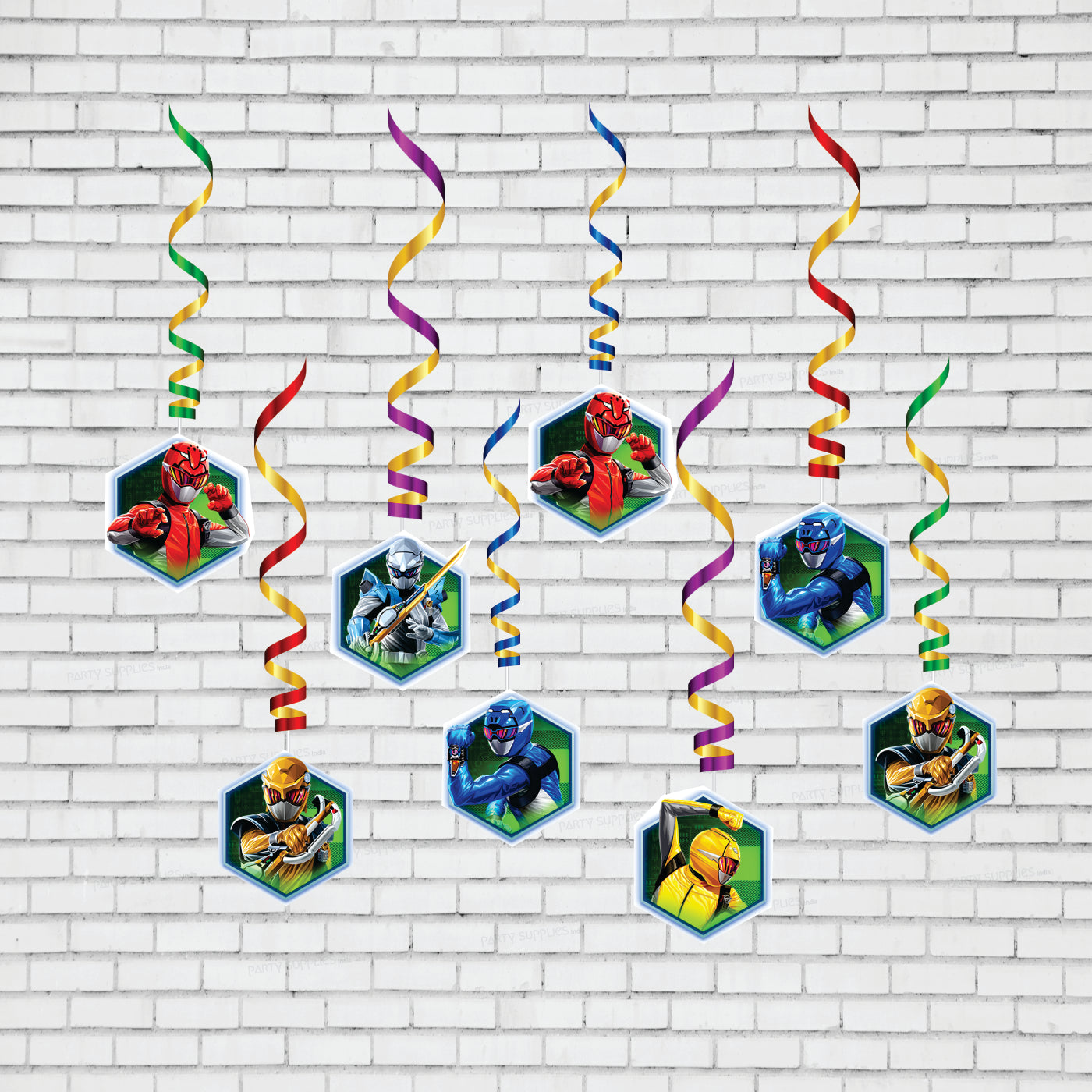 Power Rangers Theme Swirls