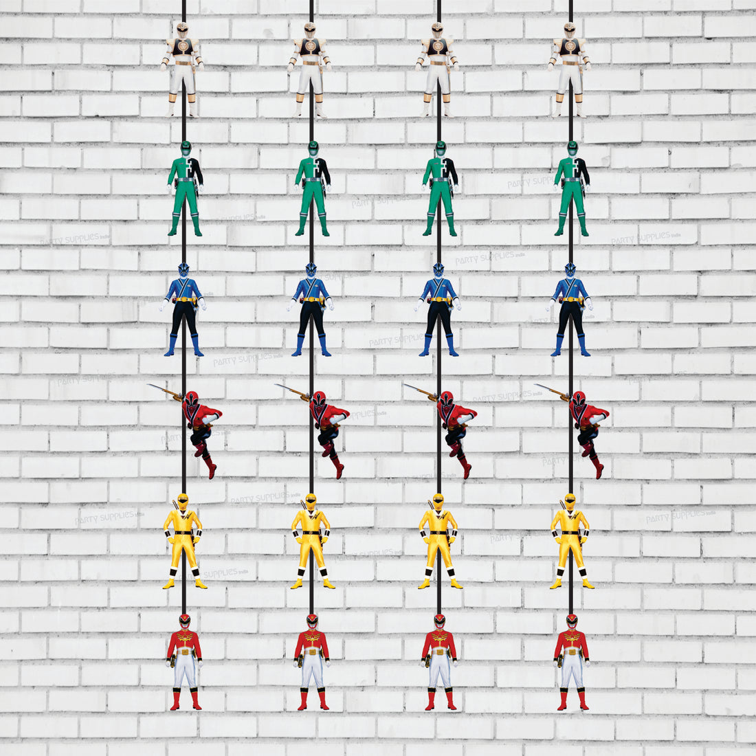 Power Rangers Theme Dangler