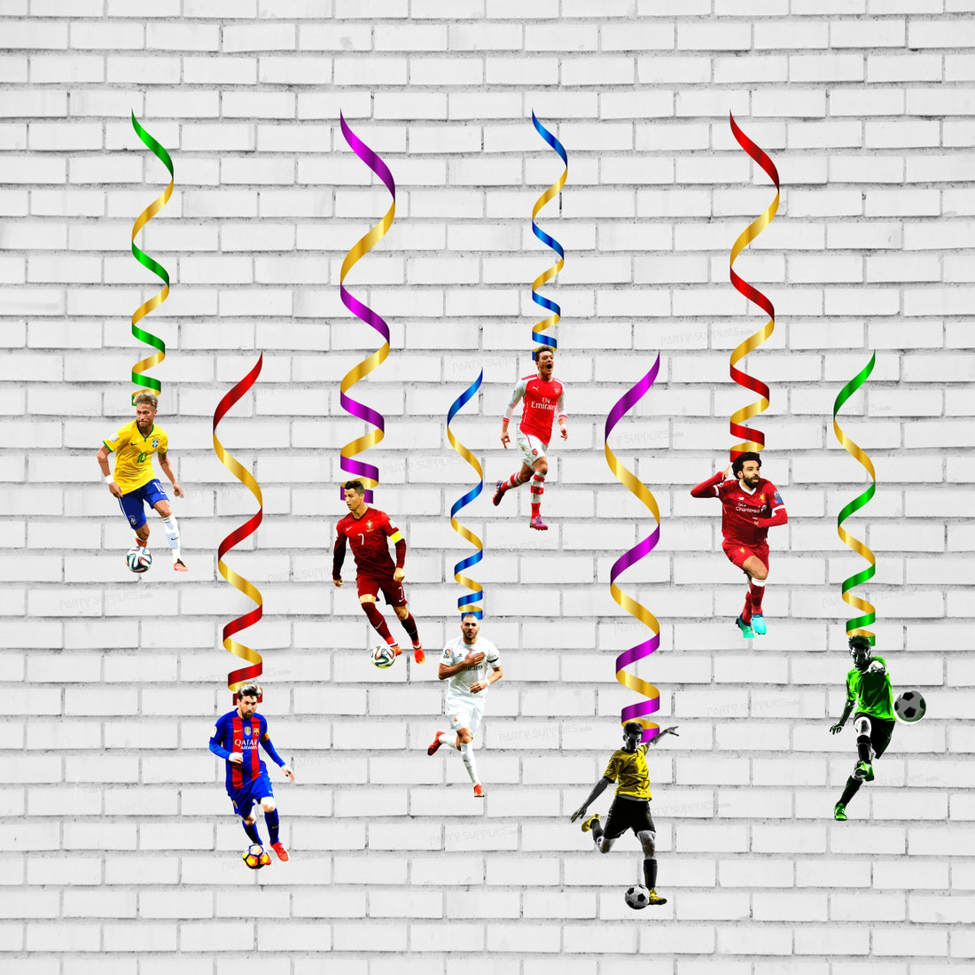 Football Theme Classic Swirls