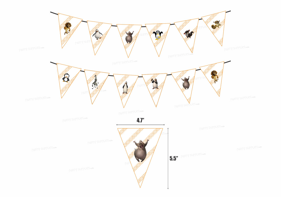 Penguin Theme Flag Bunting