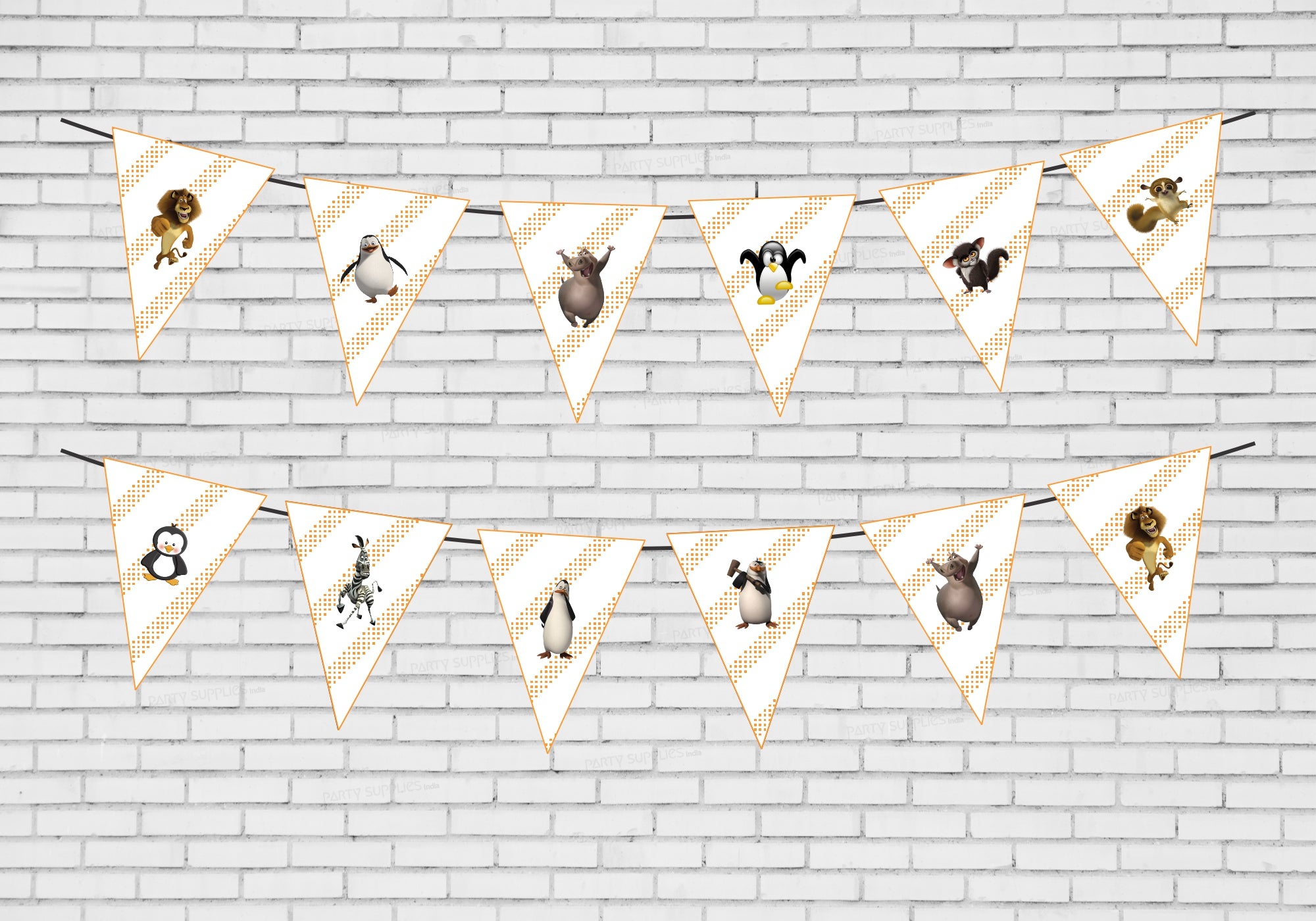 Penguin Theme Flag Bunting