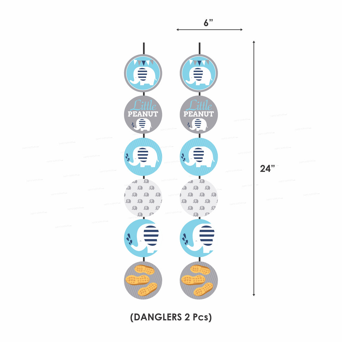 Blue Elephant Theme Basic Kit