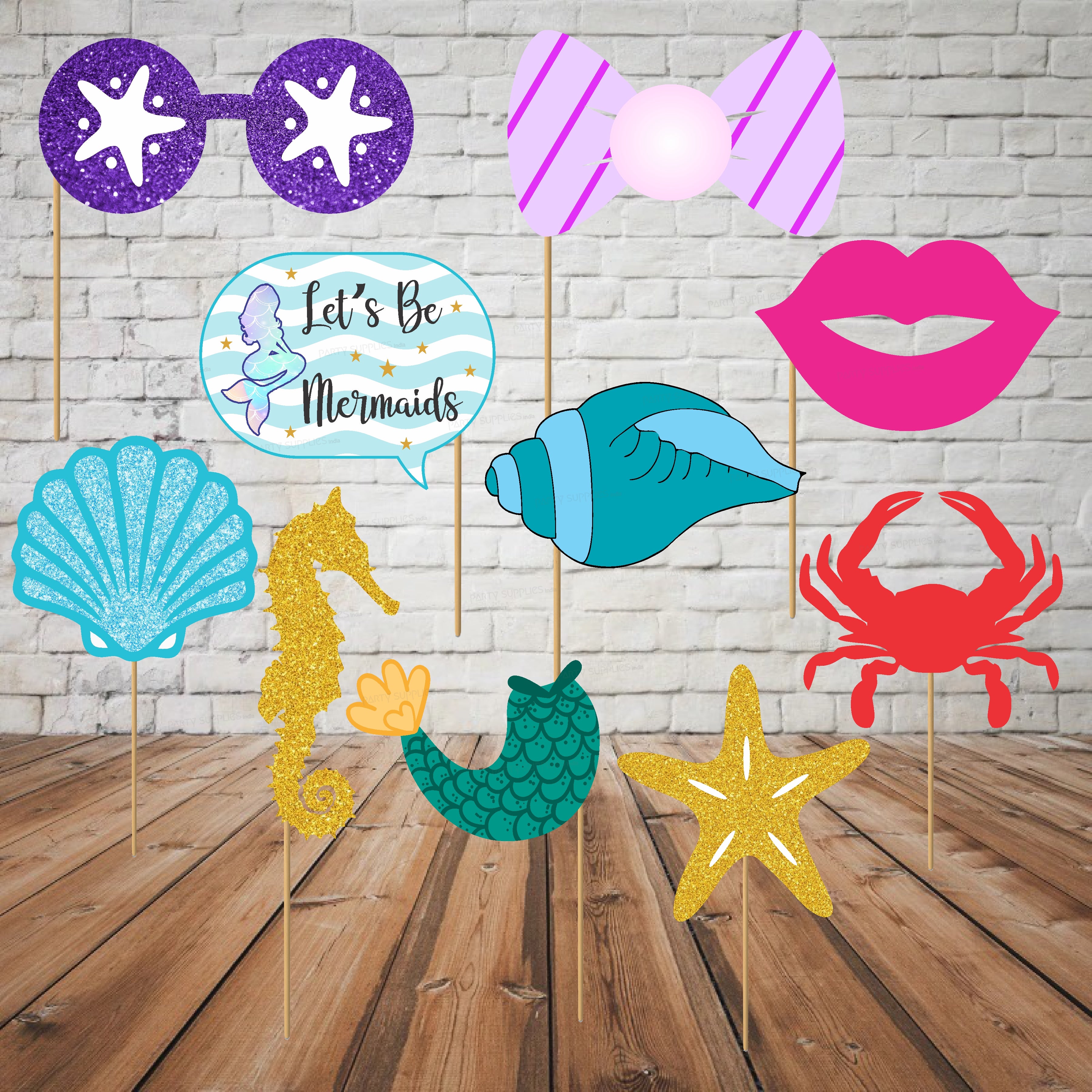 Mermaid Theme Props