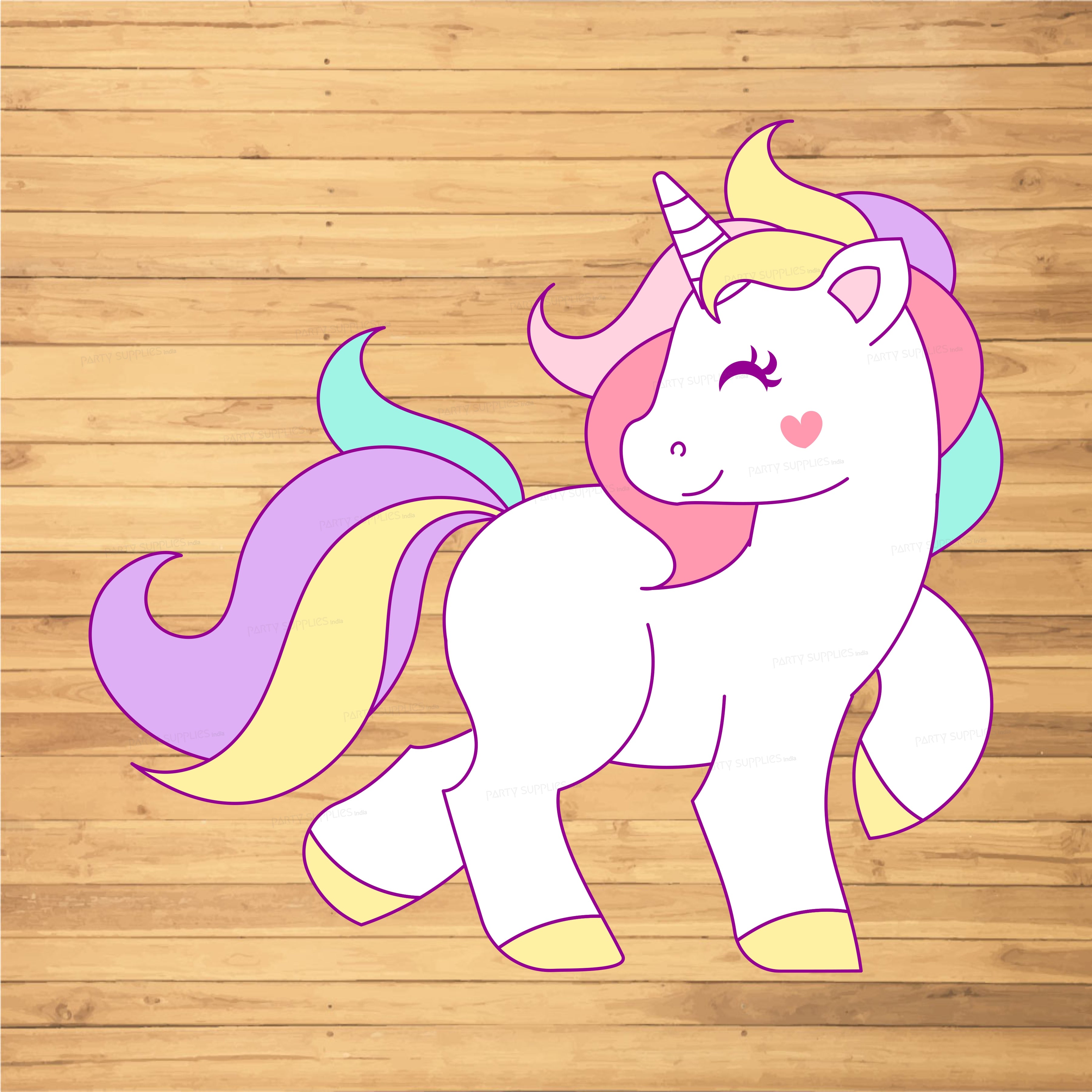 Unicorn Theme Cutout