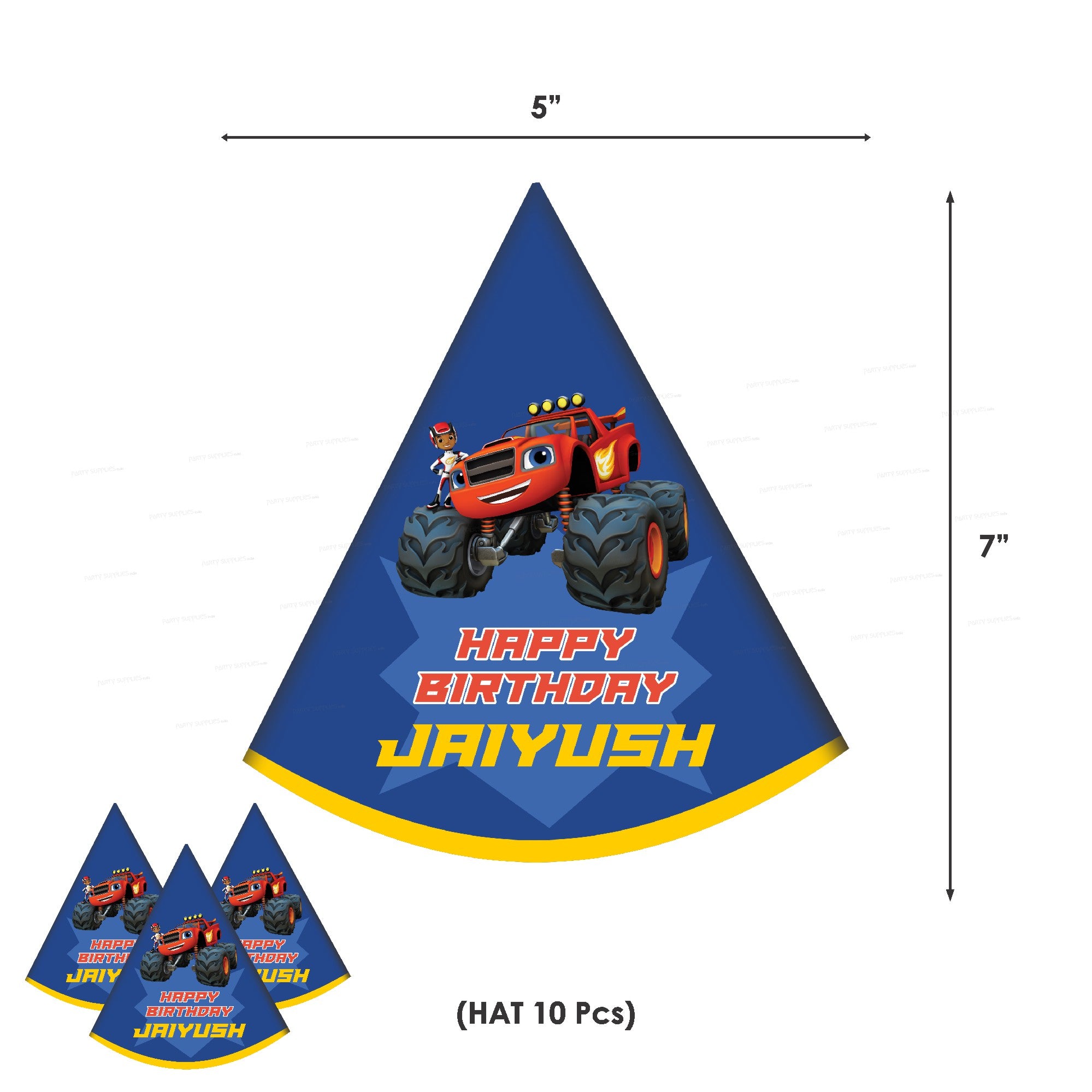 Blaze and the Monster Machines Theme Classic Kit - image 12 of 14 | Party Supplies India