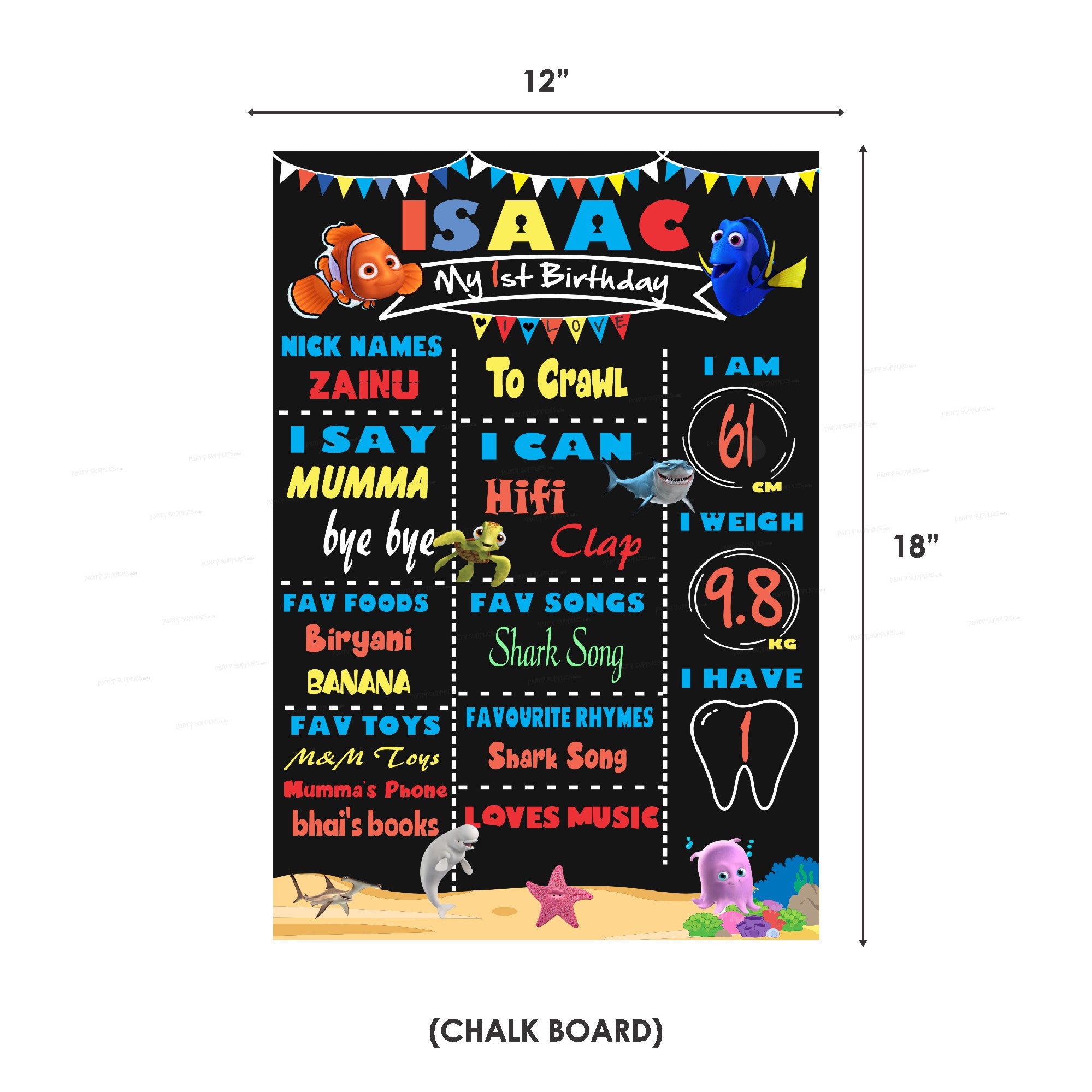 Nemo and Dory Theme Classic Kit