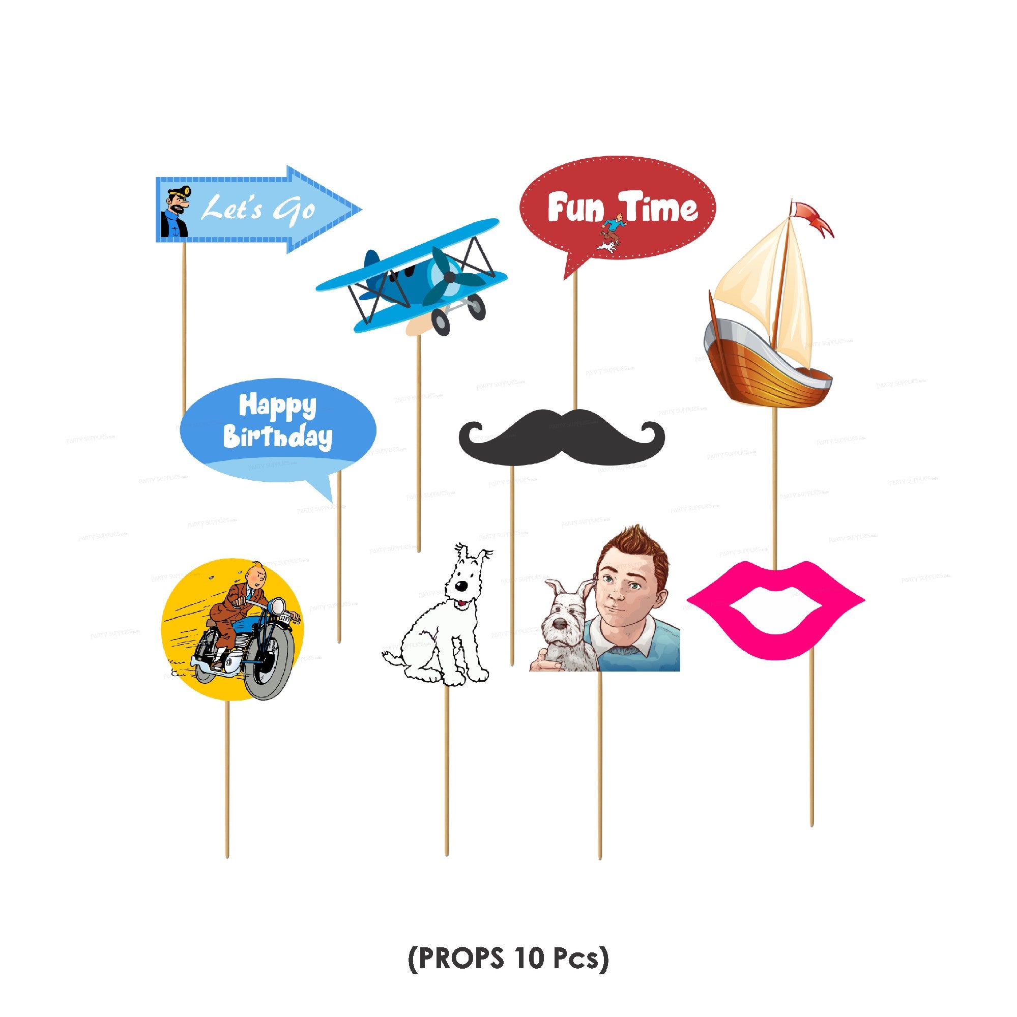 Tintin Theme Classic Combo Kit