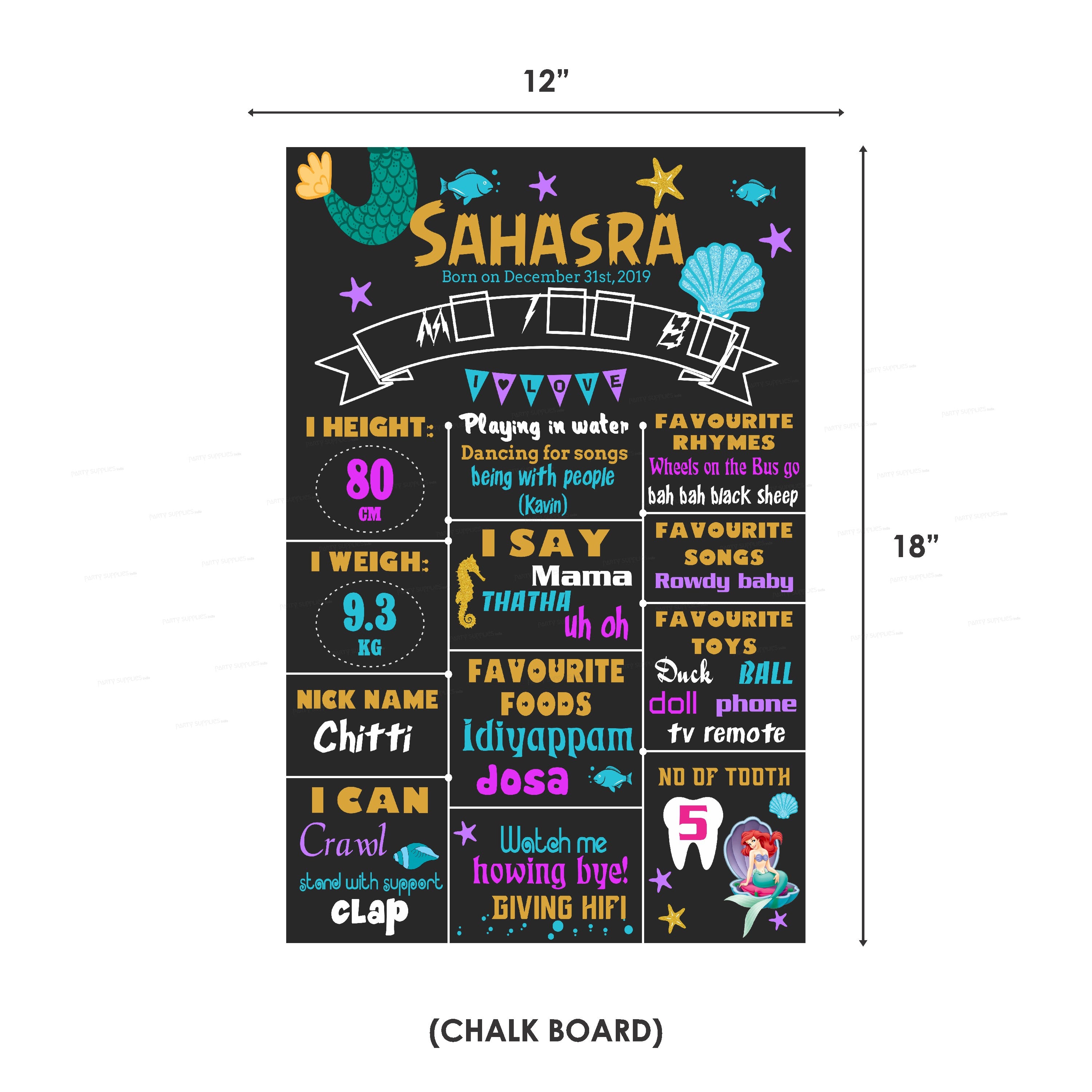 Mermaid Theme Premium Kit