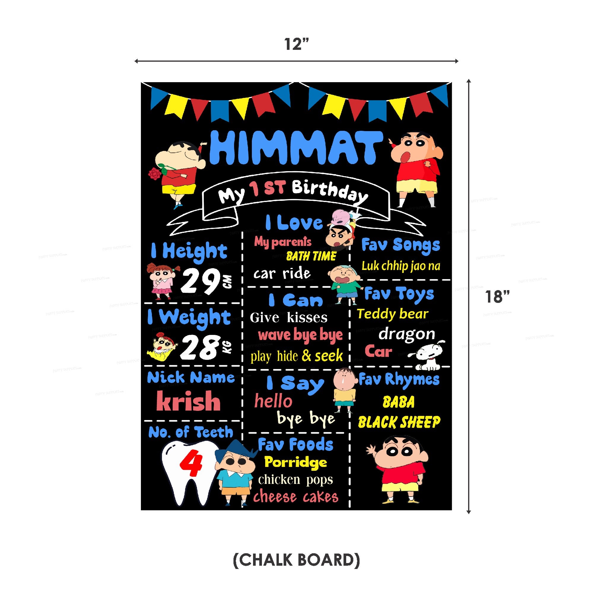 Shinchan Theme Premium Kit