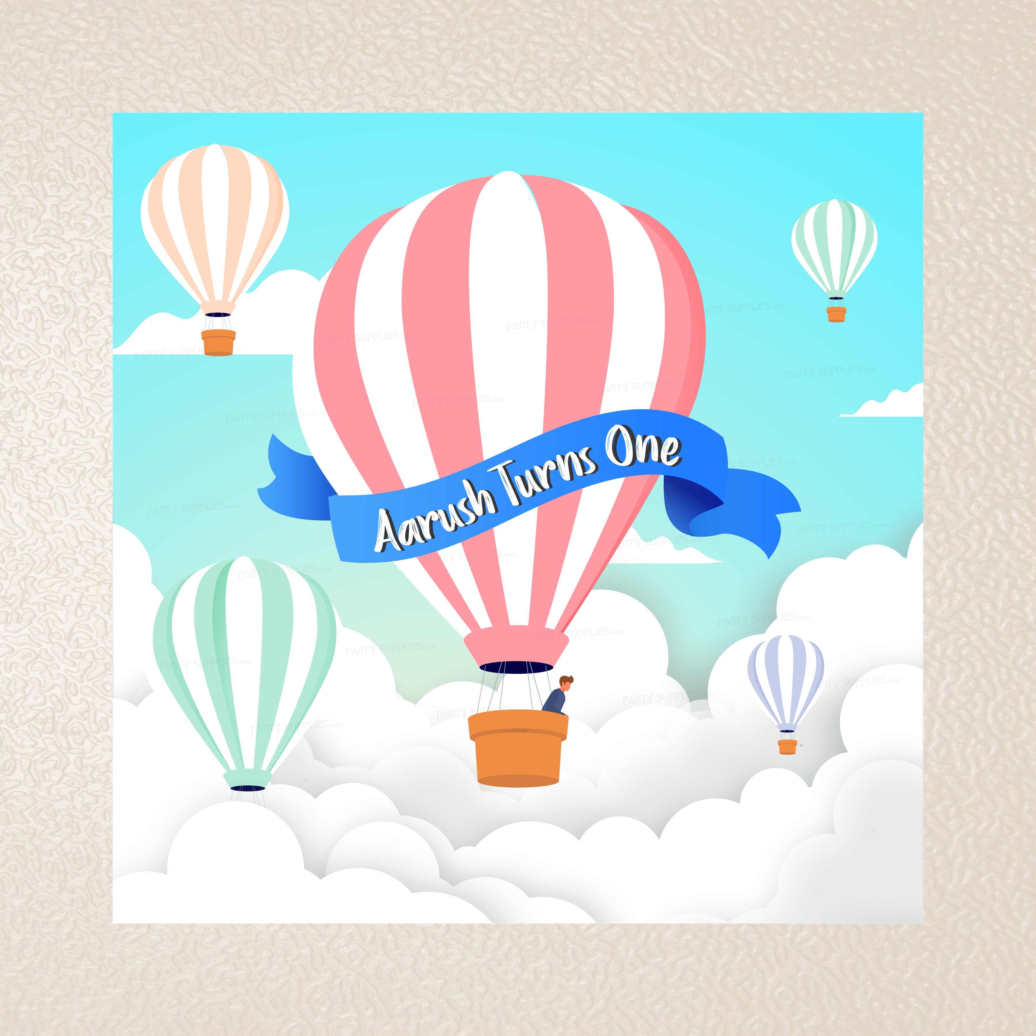 Aeroplane Theme Backdrop