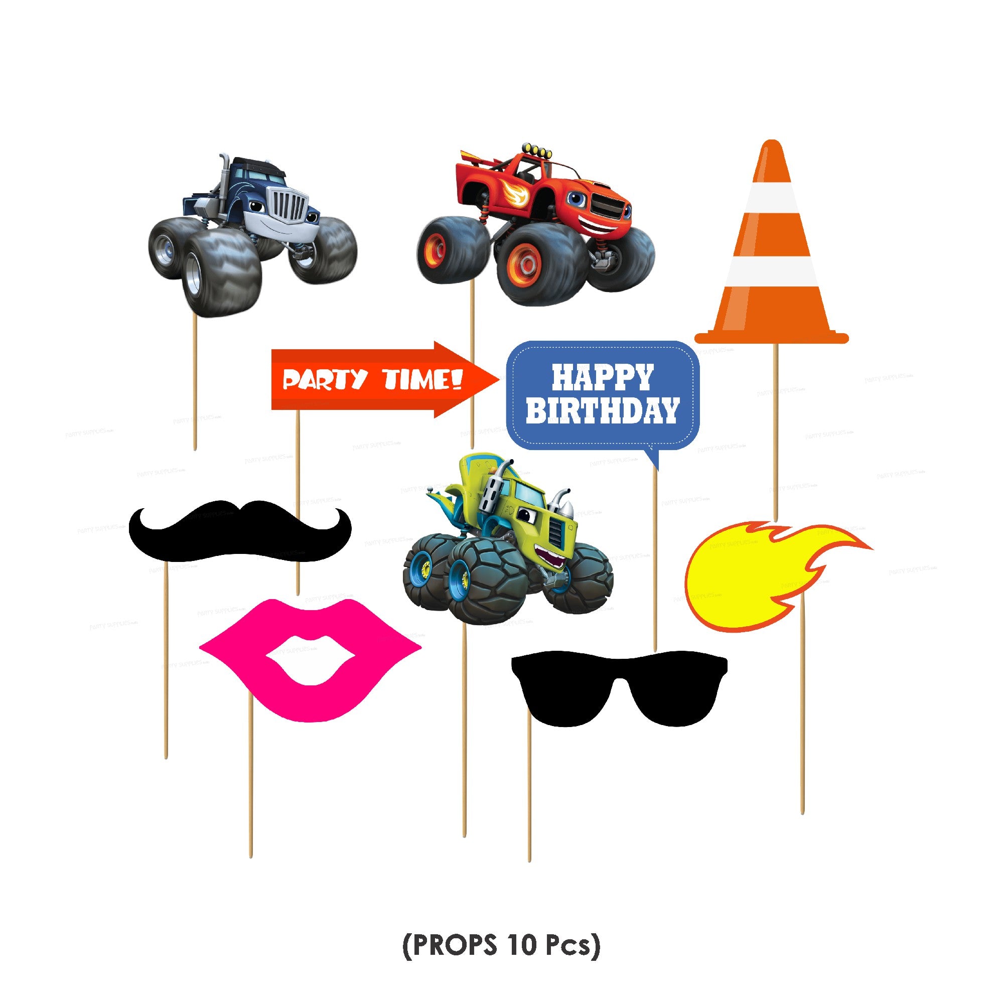 Blaze and the Monster Machines Theme Premium Kit