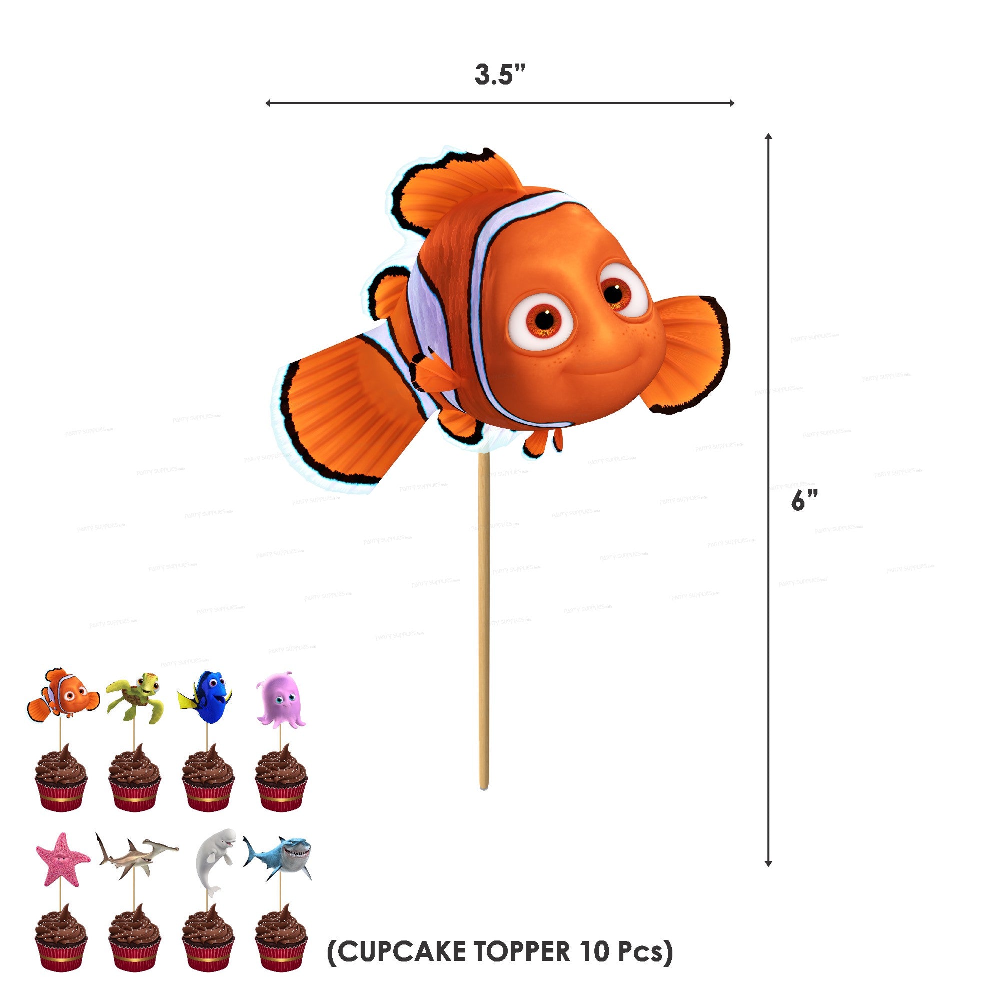 Nemo and Dory Theme Premium Kit