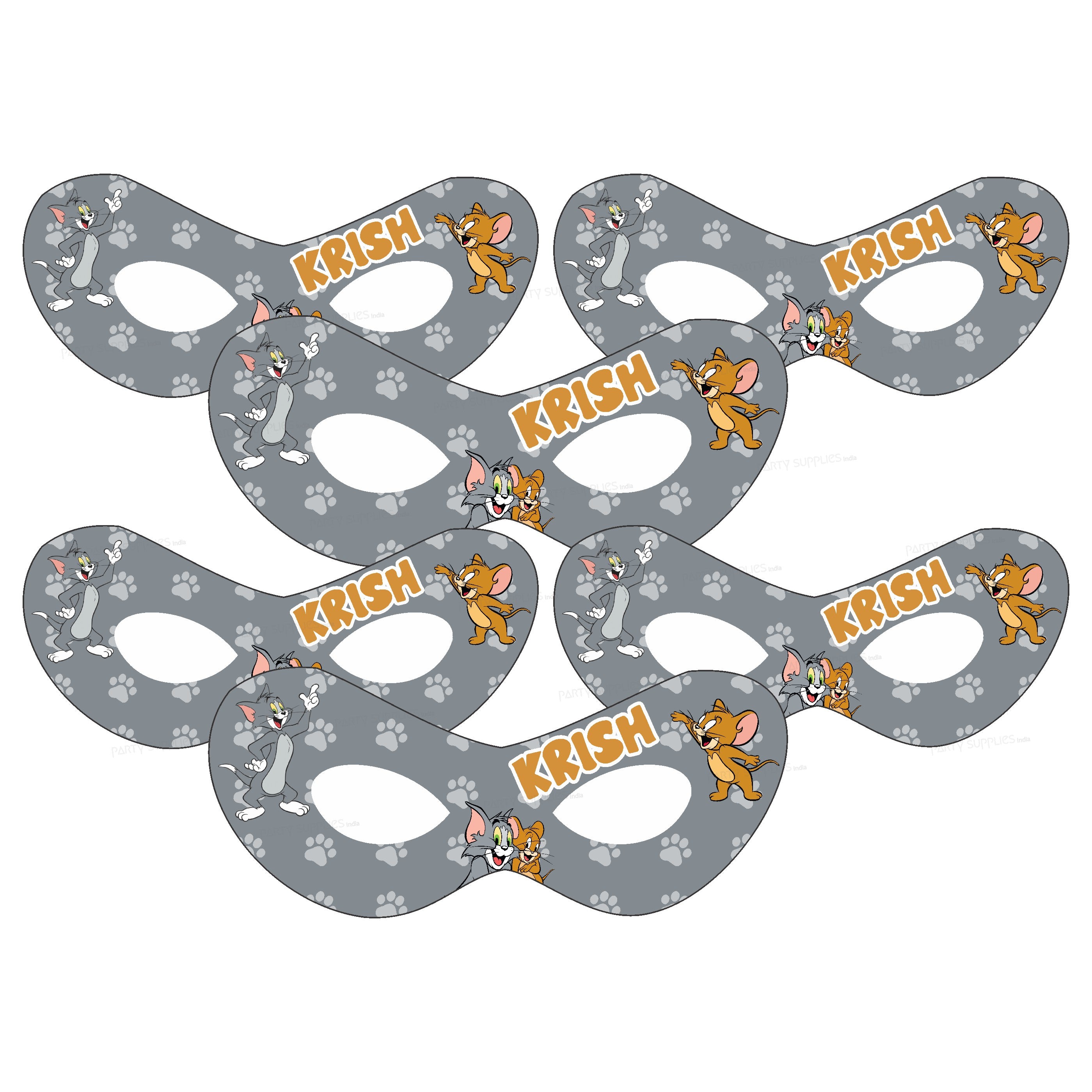 Tom & Jerry Theme Personalized Eye Mask