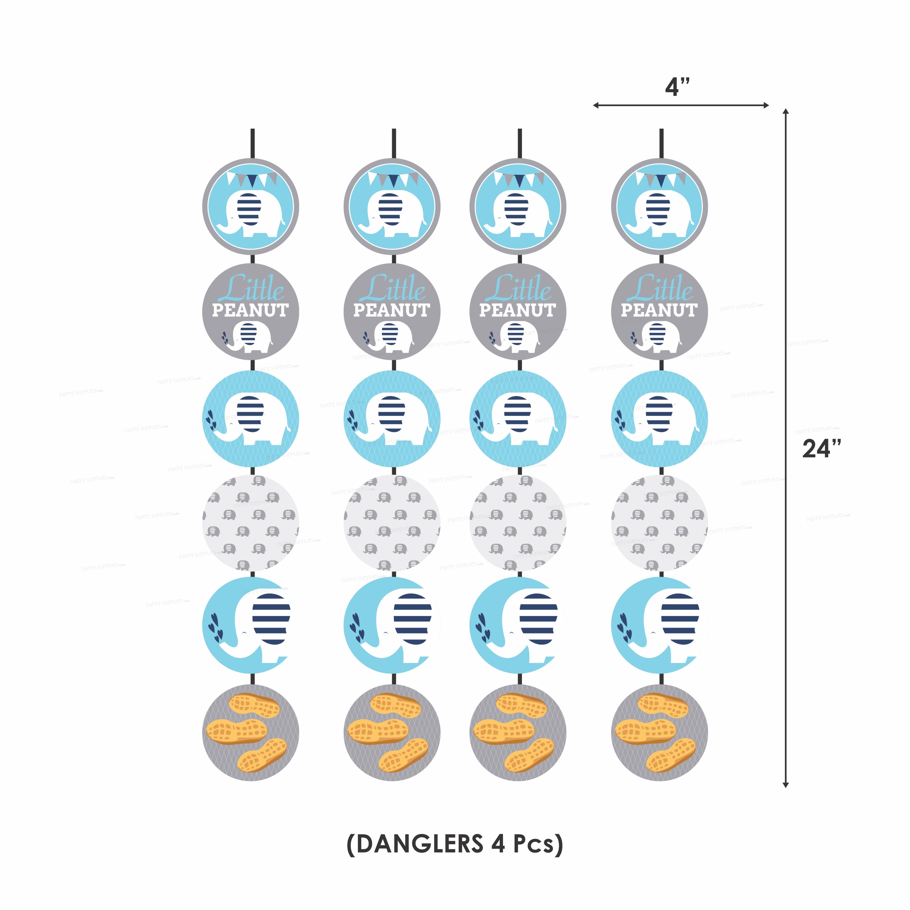 Blue Elephant Theme Heritage Kit