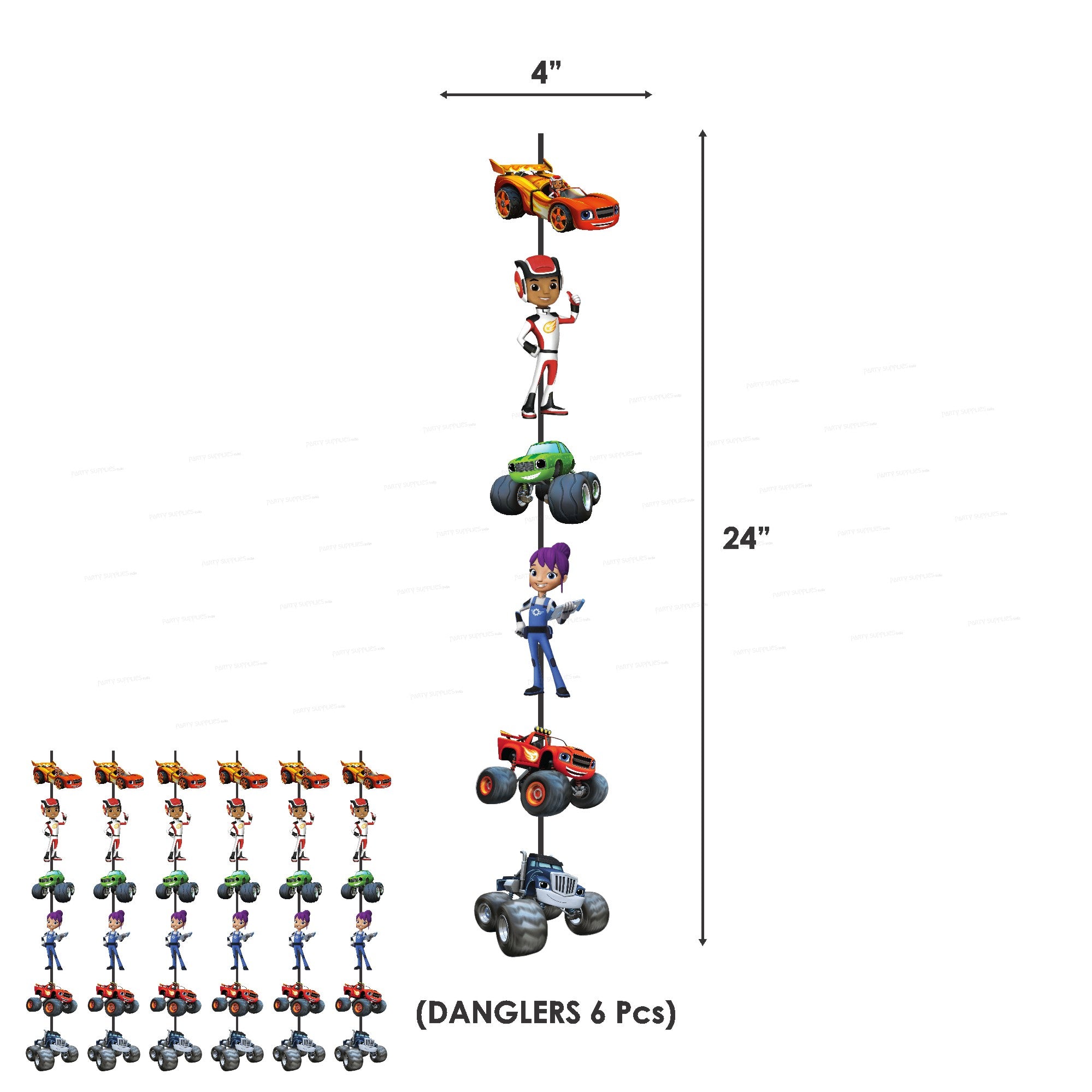 Blaze and the Monster Machines Theme Premium Kit