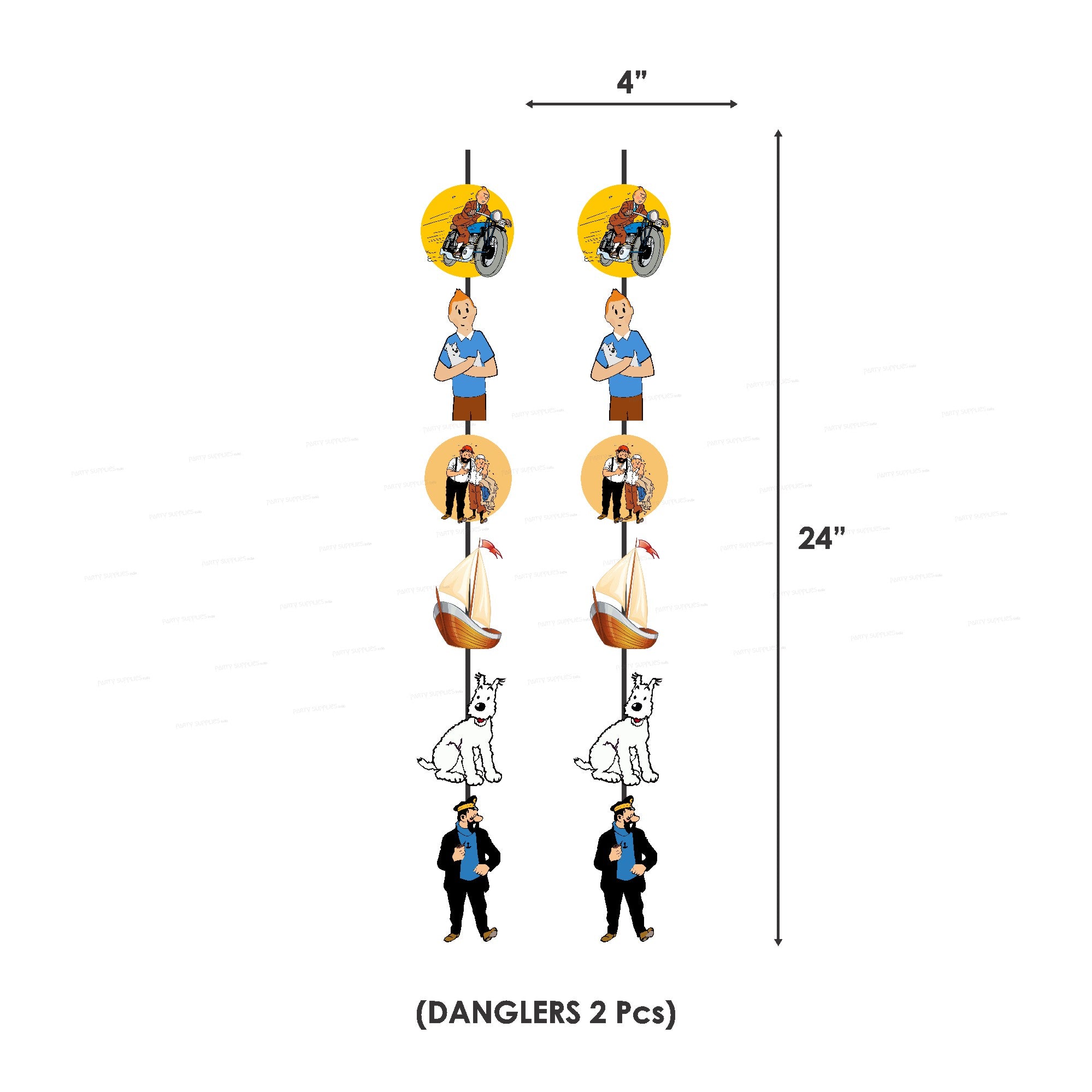 Tintin Theme Preferred Combo Kit