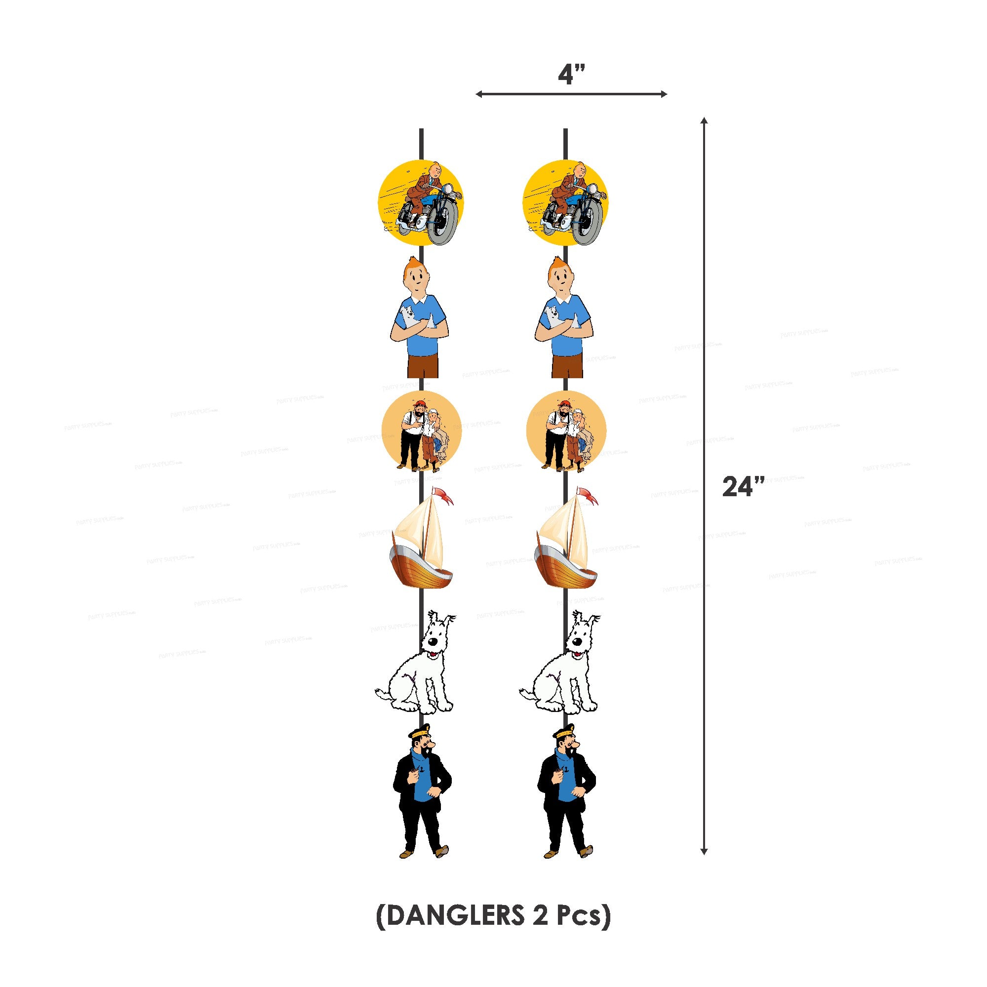 Tintin Theme Exclusive Combo Kit