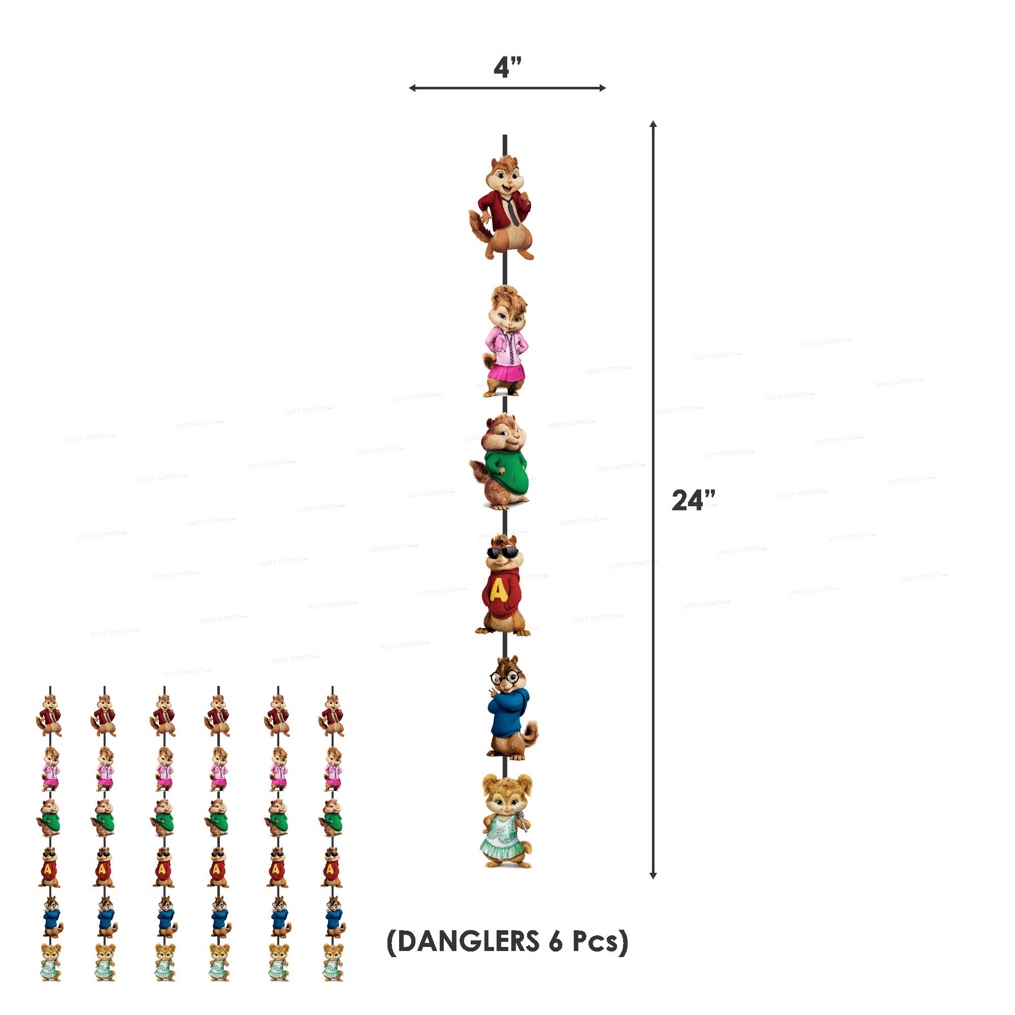 Alvin and Chipmunks Theme Premium Combo Kit