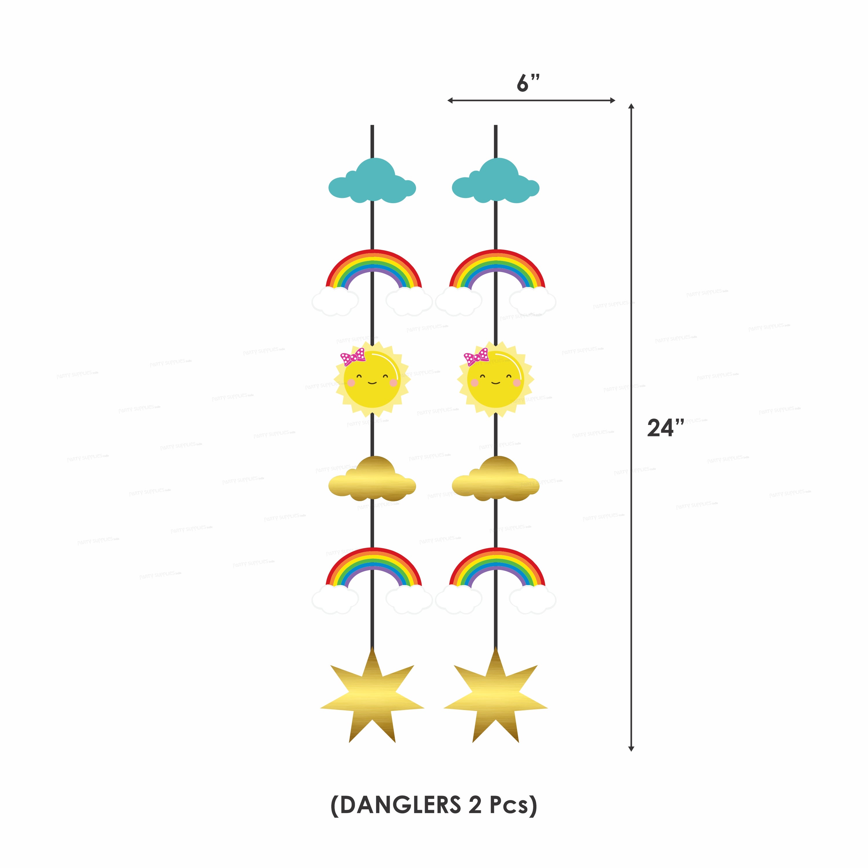 Sunshine Girl Theme Exclusive Kit - image 4 of 11 | Party Supplies India