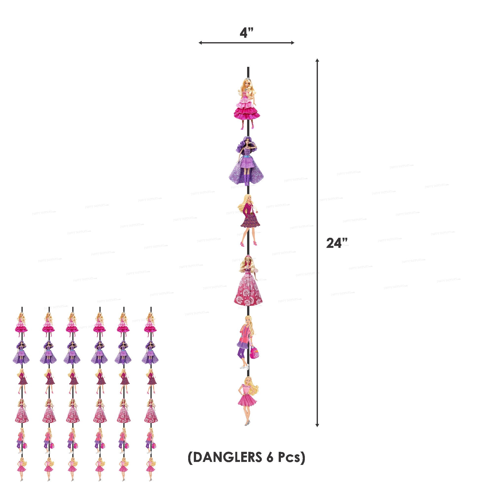 Barbie Theme Premium Combo Kit