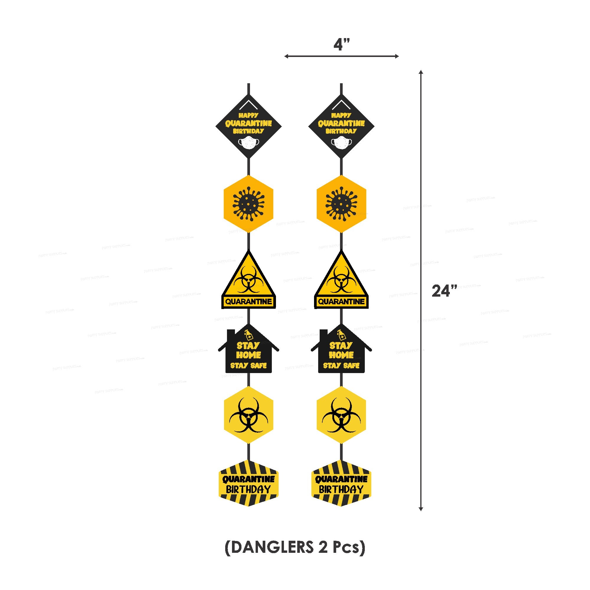Quarantine Theme Exclusive Kit - image 5 of 11 | Party Supplies India