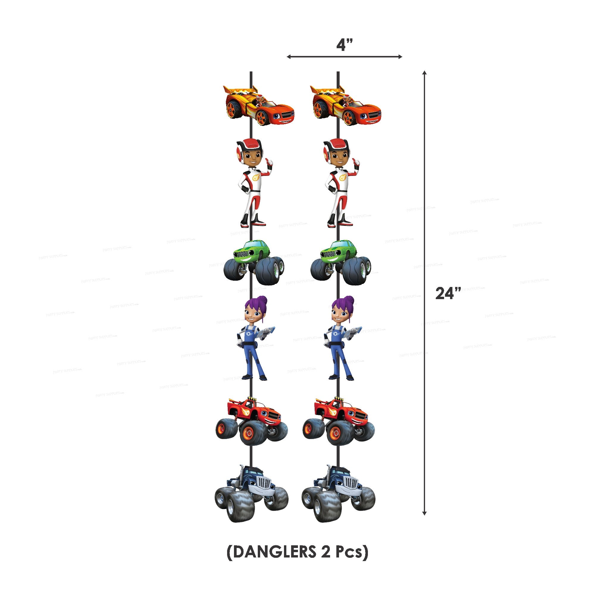 Blaze and the Monster Machines Theme Exclusive Kit