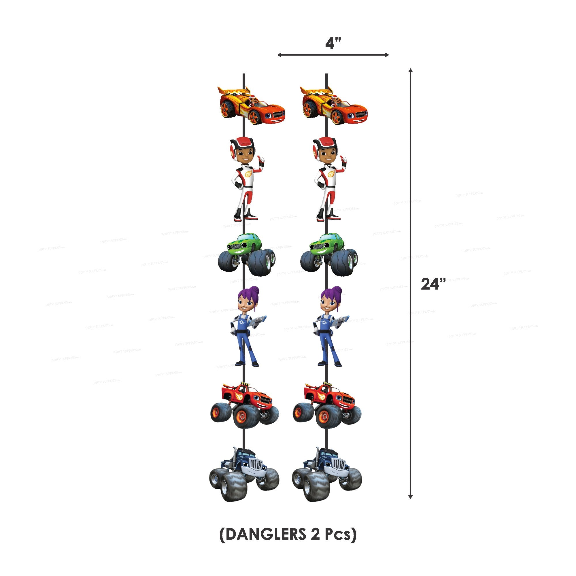 Blaze and the Monster Machines Theme Preferred Kit