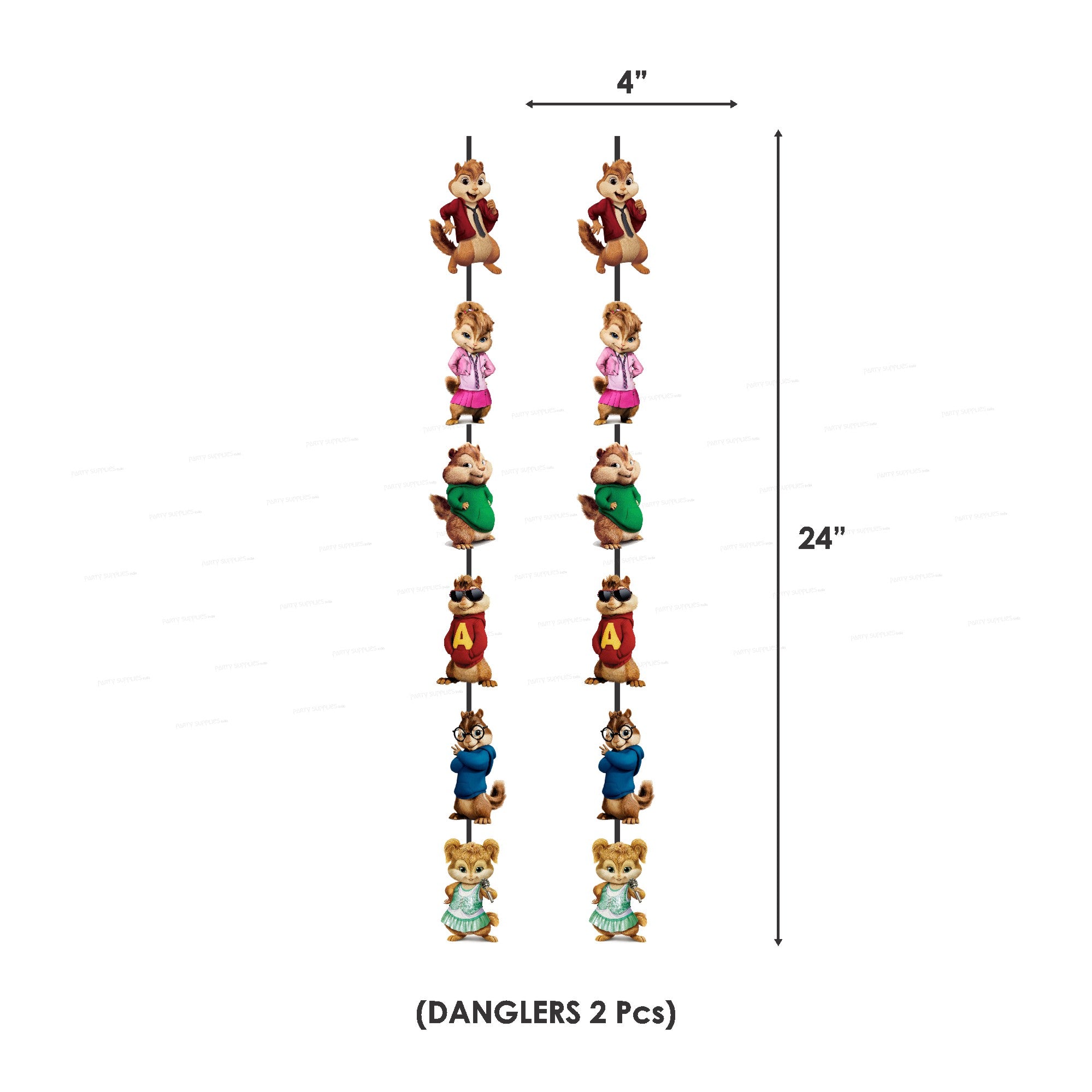 Alvin and Chipmunks Theme Preferred Combo Kit - image 9 of 10 | Party Supplies India