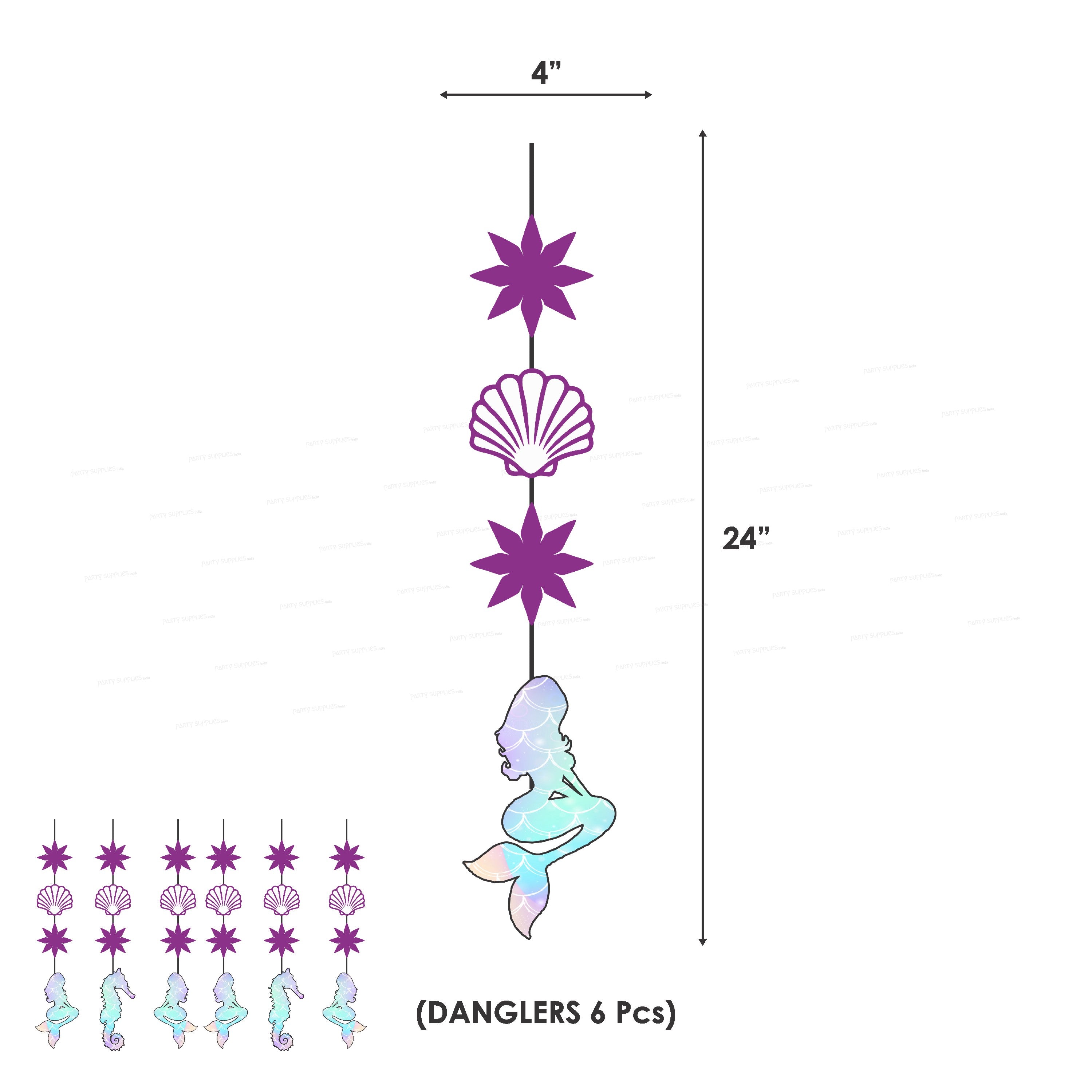 Mermaid Theme Premium Kit