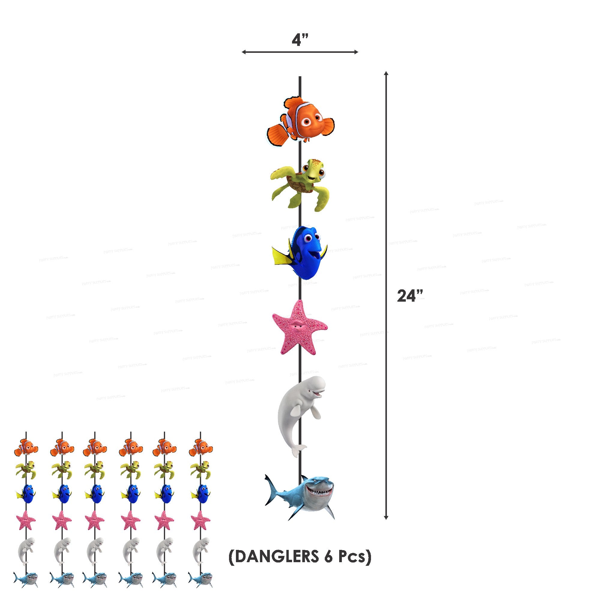 Nemo and Dory Theme Classic Kit