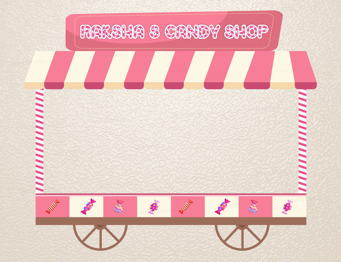 Candy Shop on Wheels Theme Photobooth