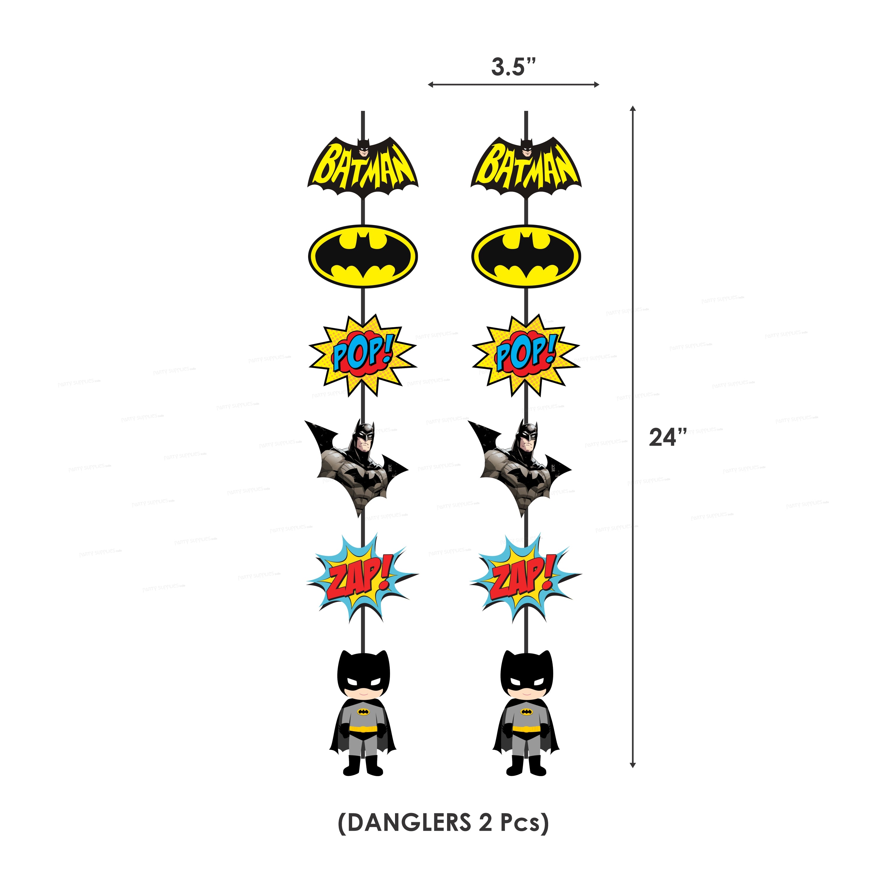 Batman Theme Exclusive Combo Kit - image 5 of 11 | Party Supplies India