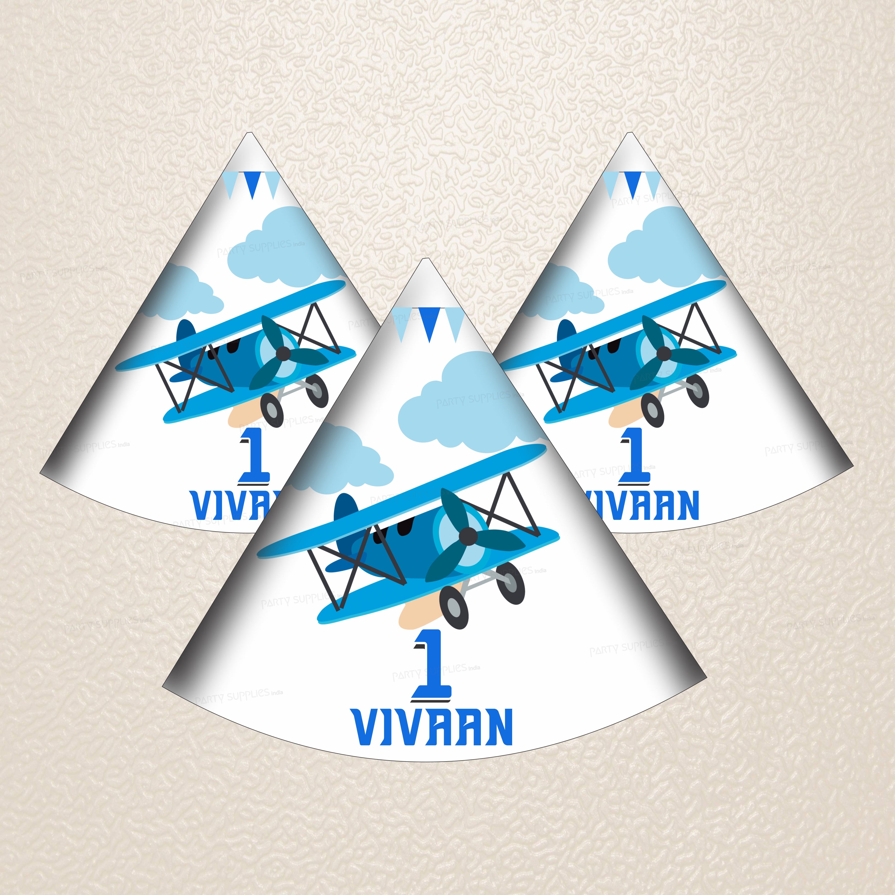 Aeroplane Theme Personalized Hat