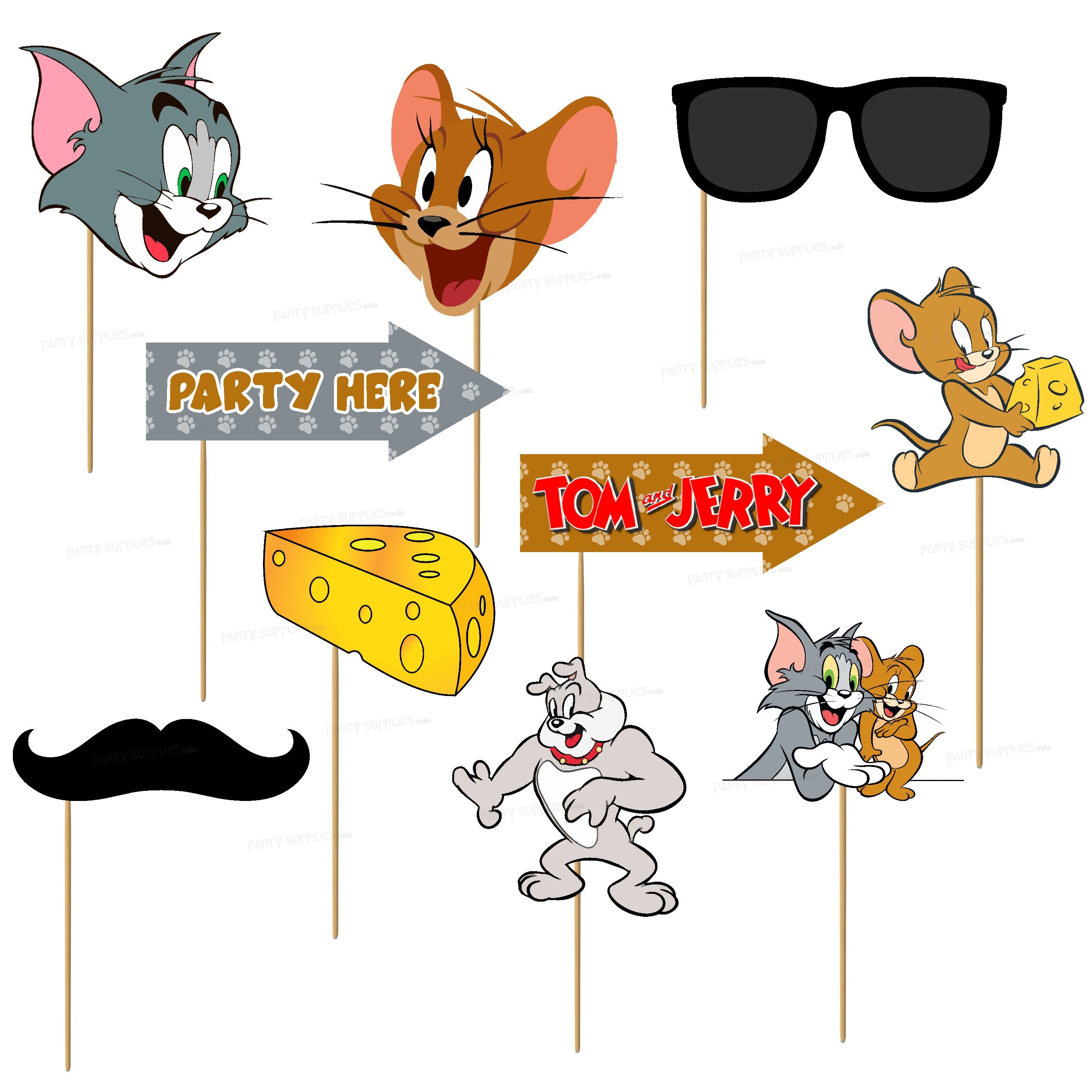 Tom & Jerry Theme Props