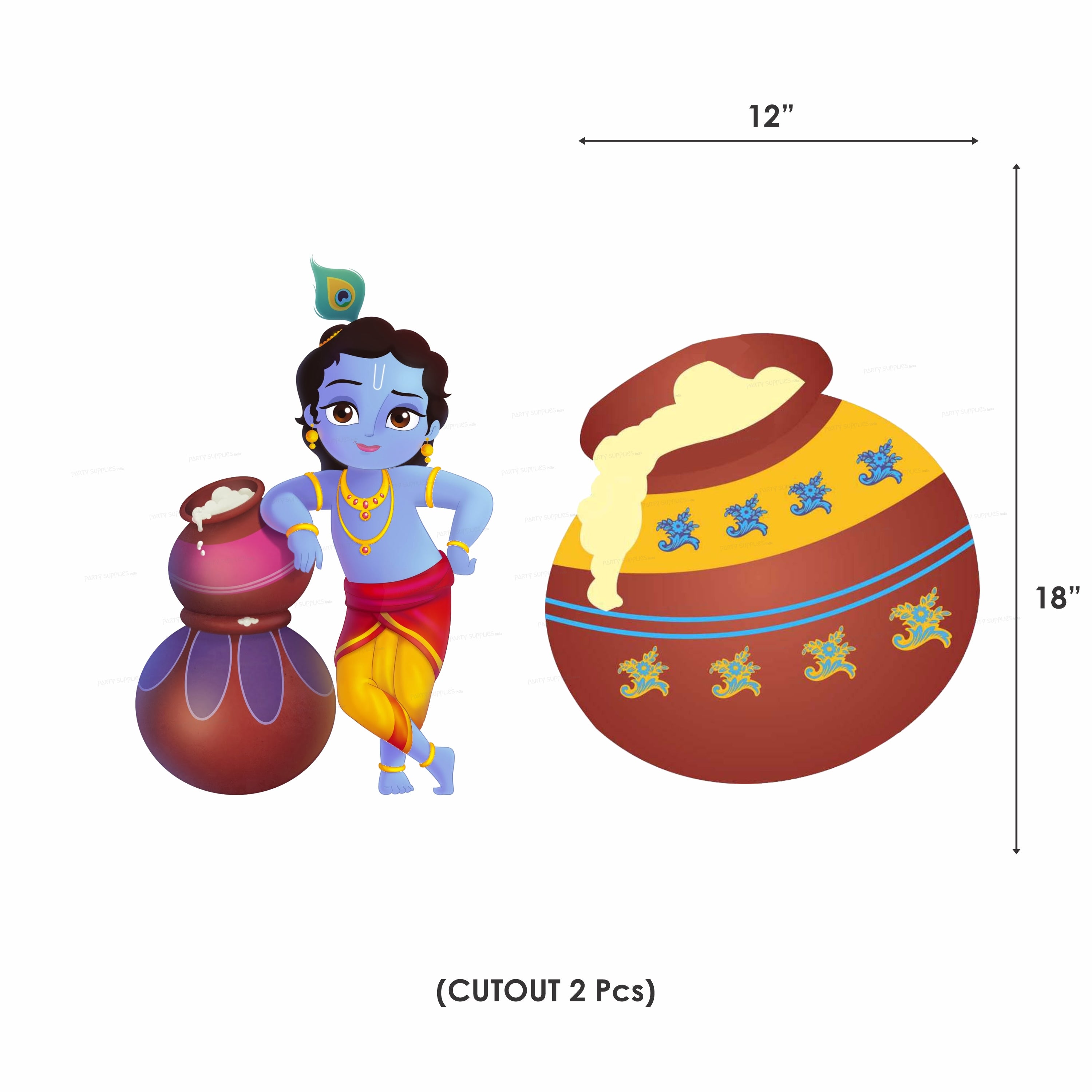 Little Krishna Theme Exclusive Kit