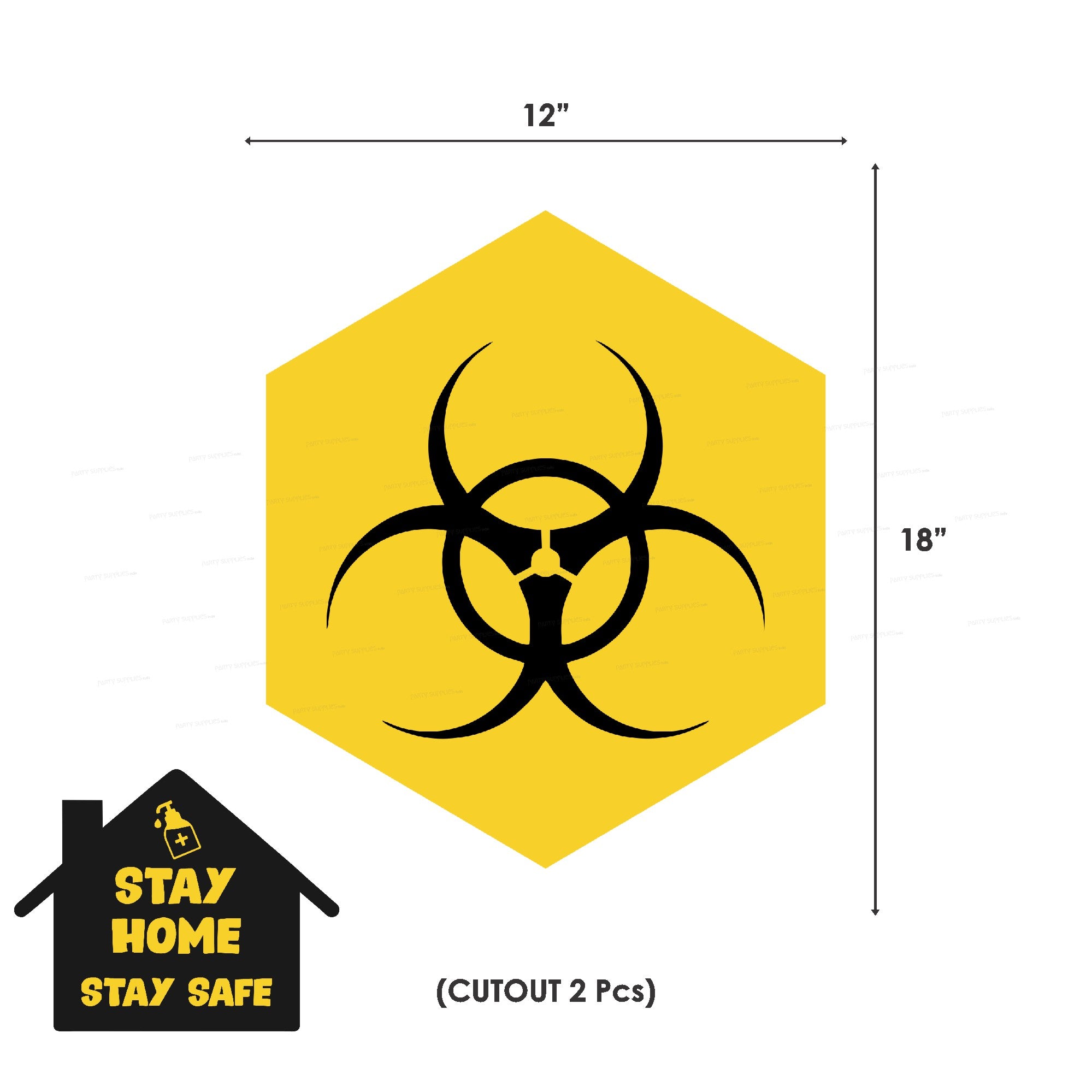 Quarantine Theme Exclusive Kit - image 4 of 11 | Party Supplies India
